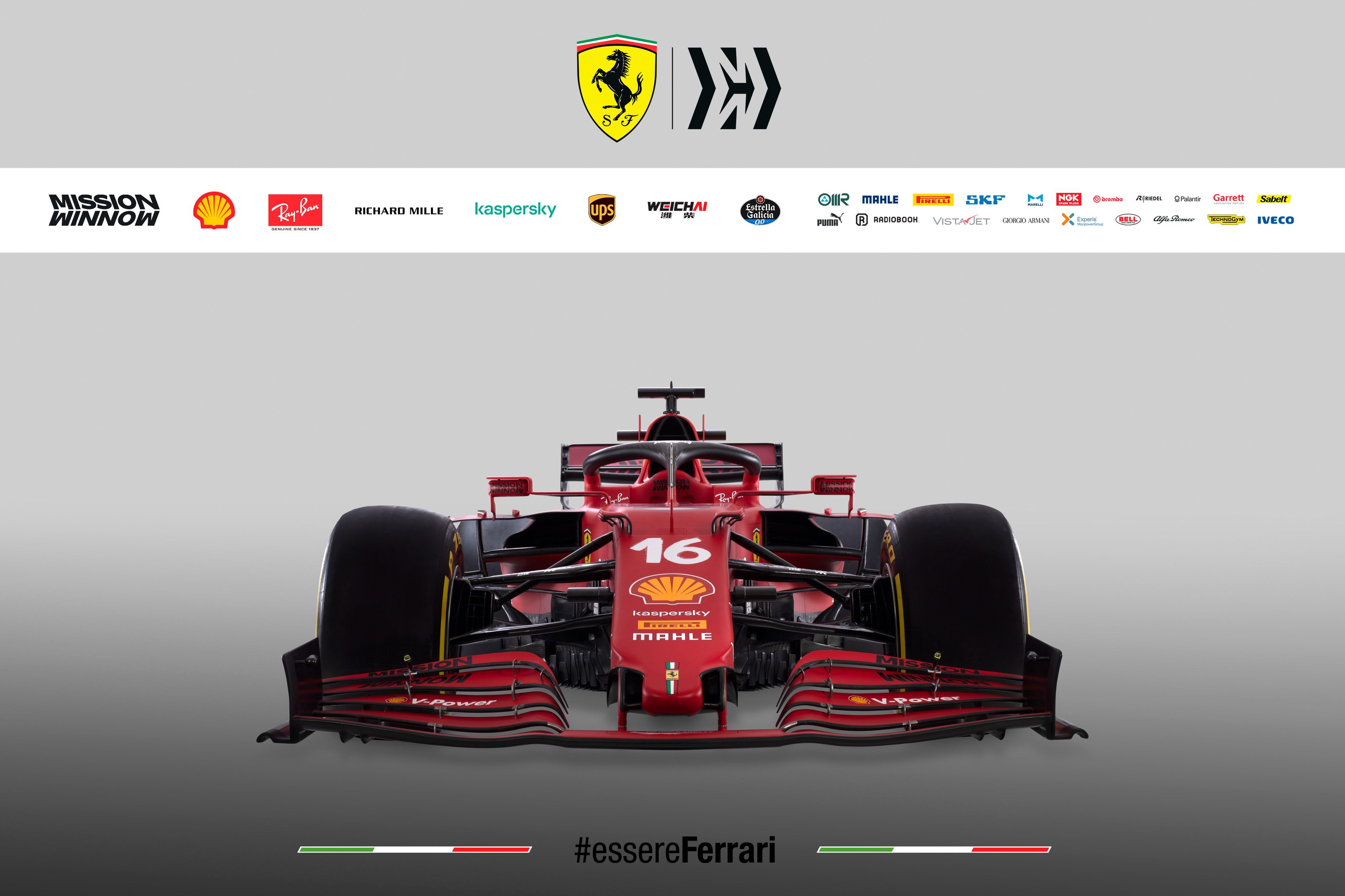 Ferrari SF21 F1 Car launch picture