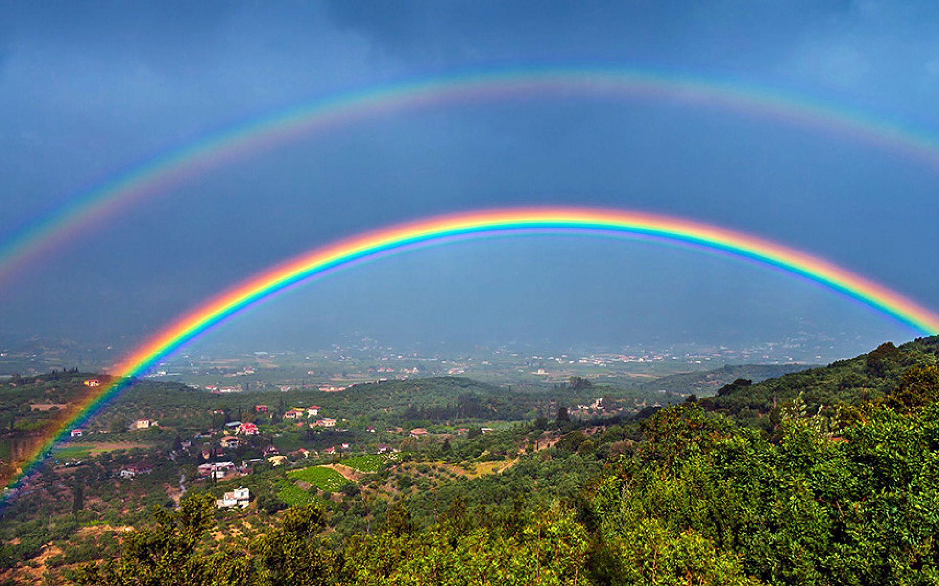 Halachic Analysis: All About Rainbows. Rainbow wallpaper, Beautiful rainbow, Widescreen wallpaper