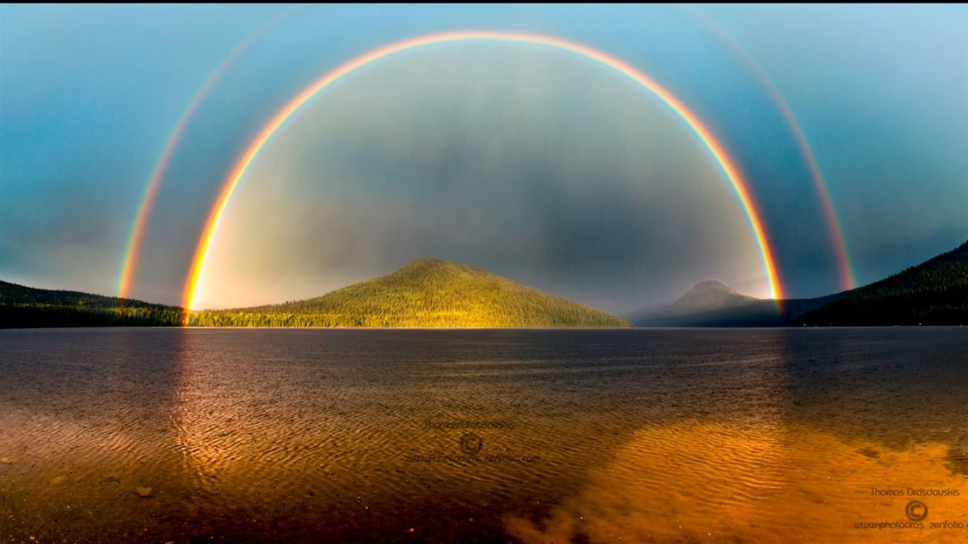 Cool Double Rainbow 2014 HD Desktop Wallpaper
