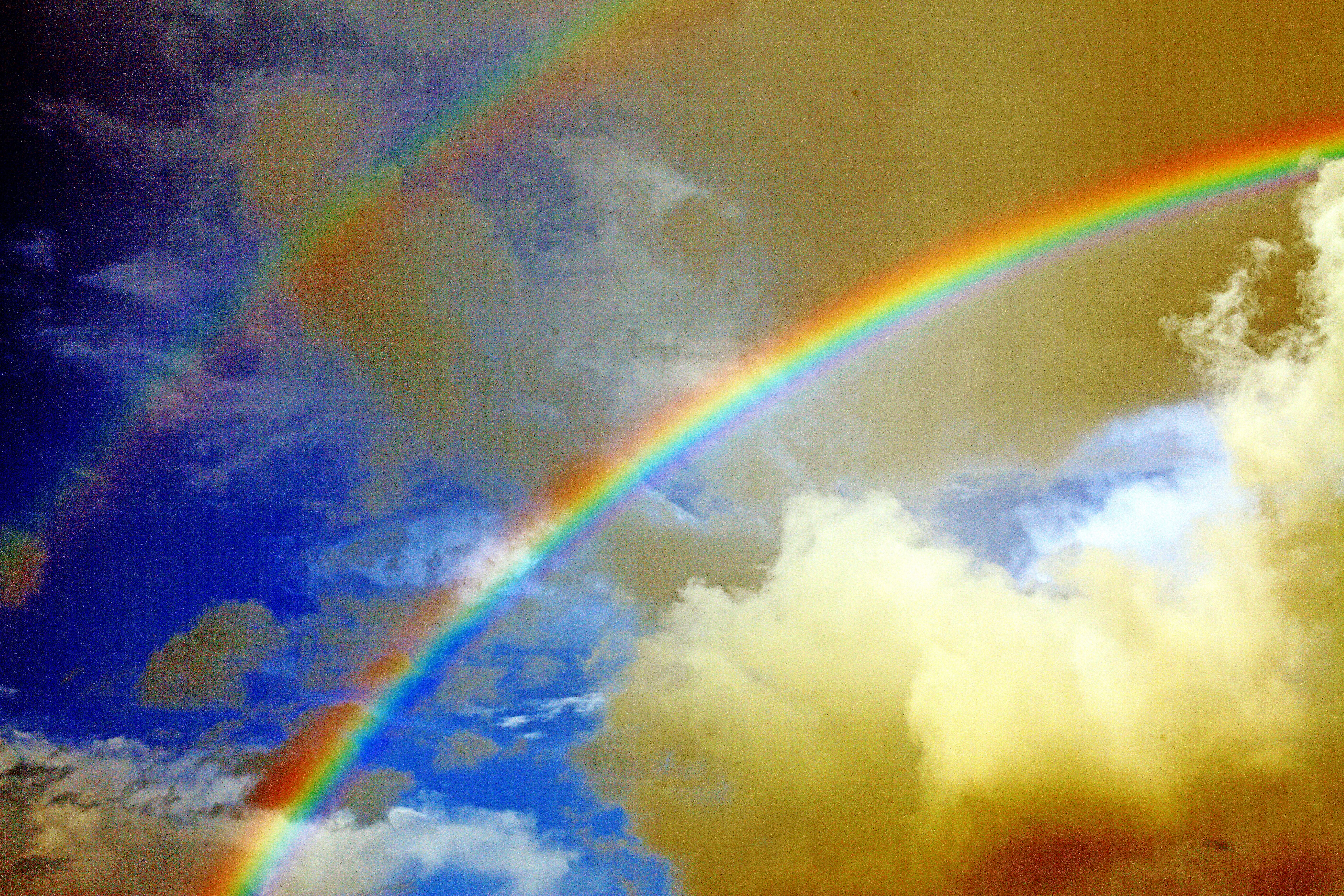 Wallpaper, sky, storm, clouds, Canon, rainbow, Asia, Philippines, doublerainbow, cordillera, xeno, typoon, 5d2 5616x3744