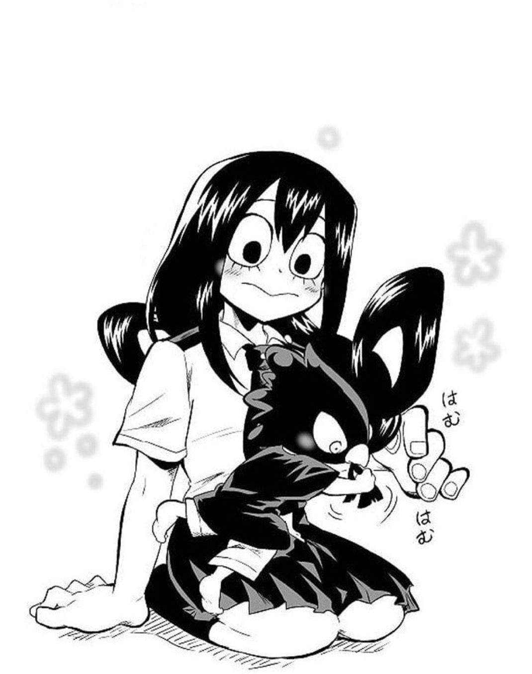 asui and baby tokoyami!. My hero academia tsuyu, Boku no hero academia funny, Anime shows