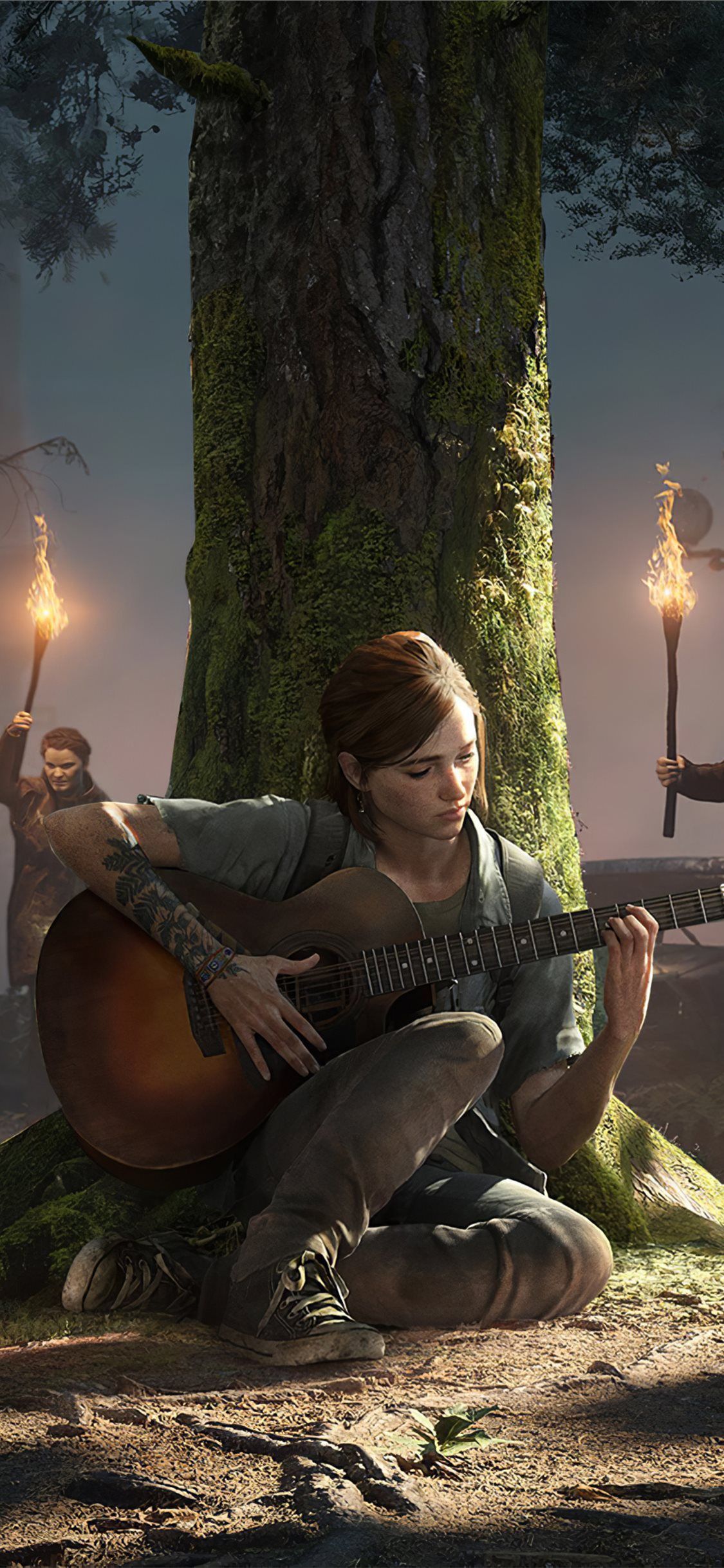 The Last of Us cell wallpaper.  Vagalumes, Papéis de parede do