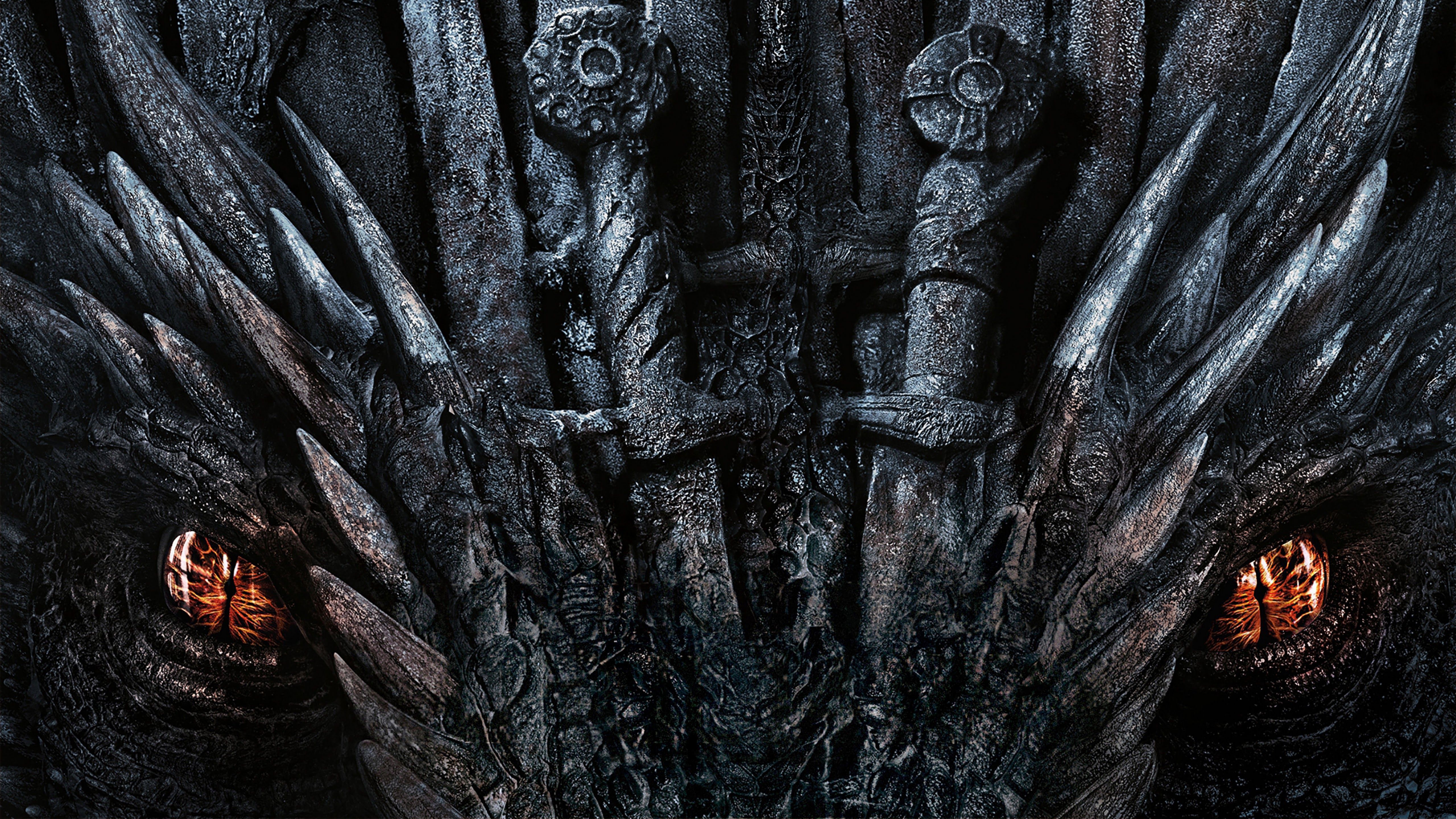 Game of Thrones Dragon Eyes Season 8 4K Wallpaper