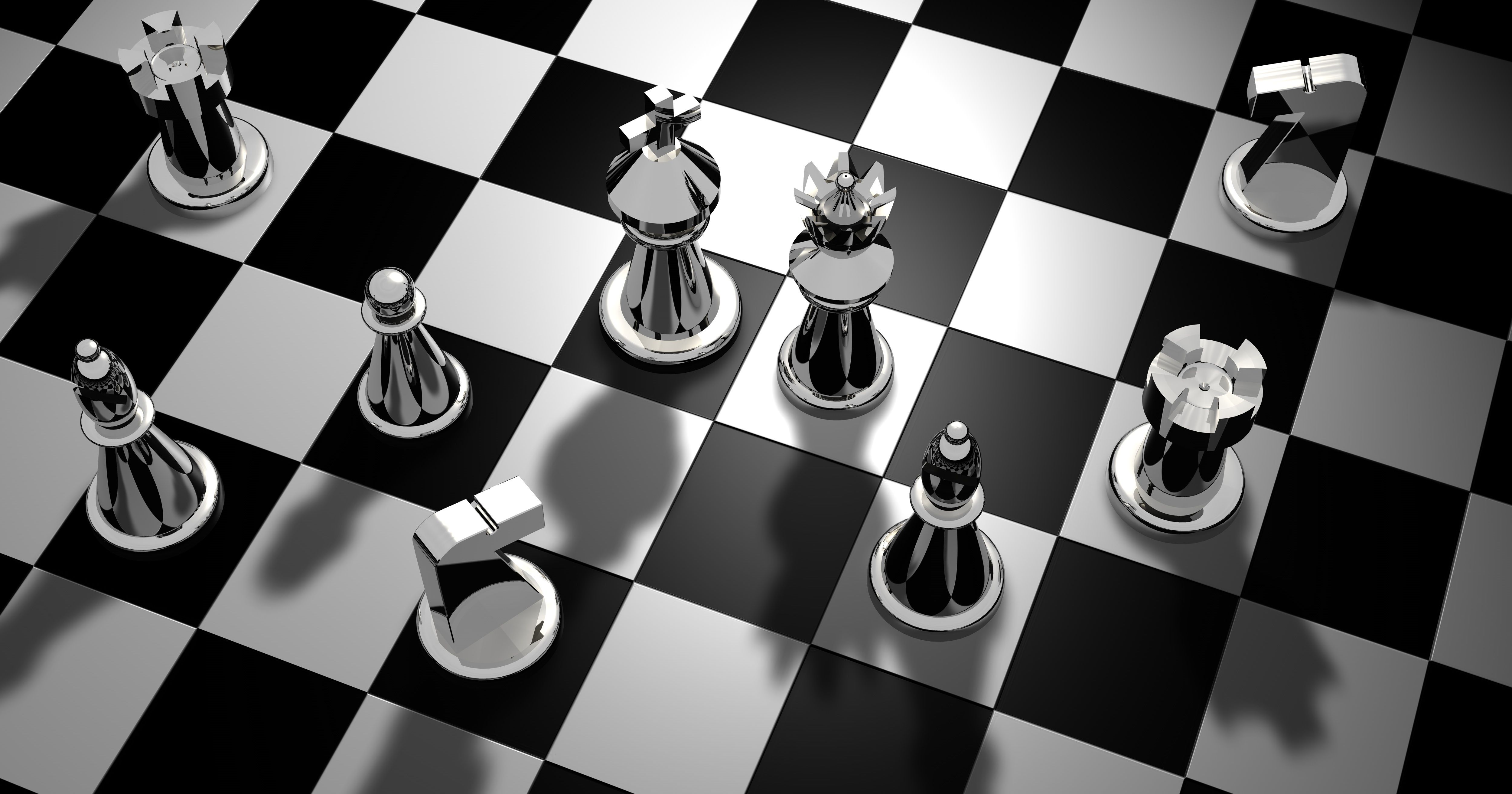 Man Made Chess 4k Ultra HD Wallpaper