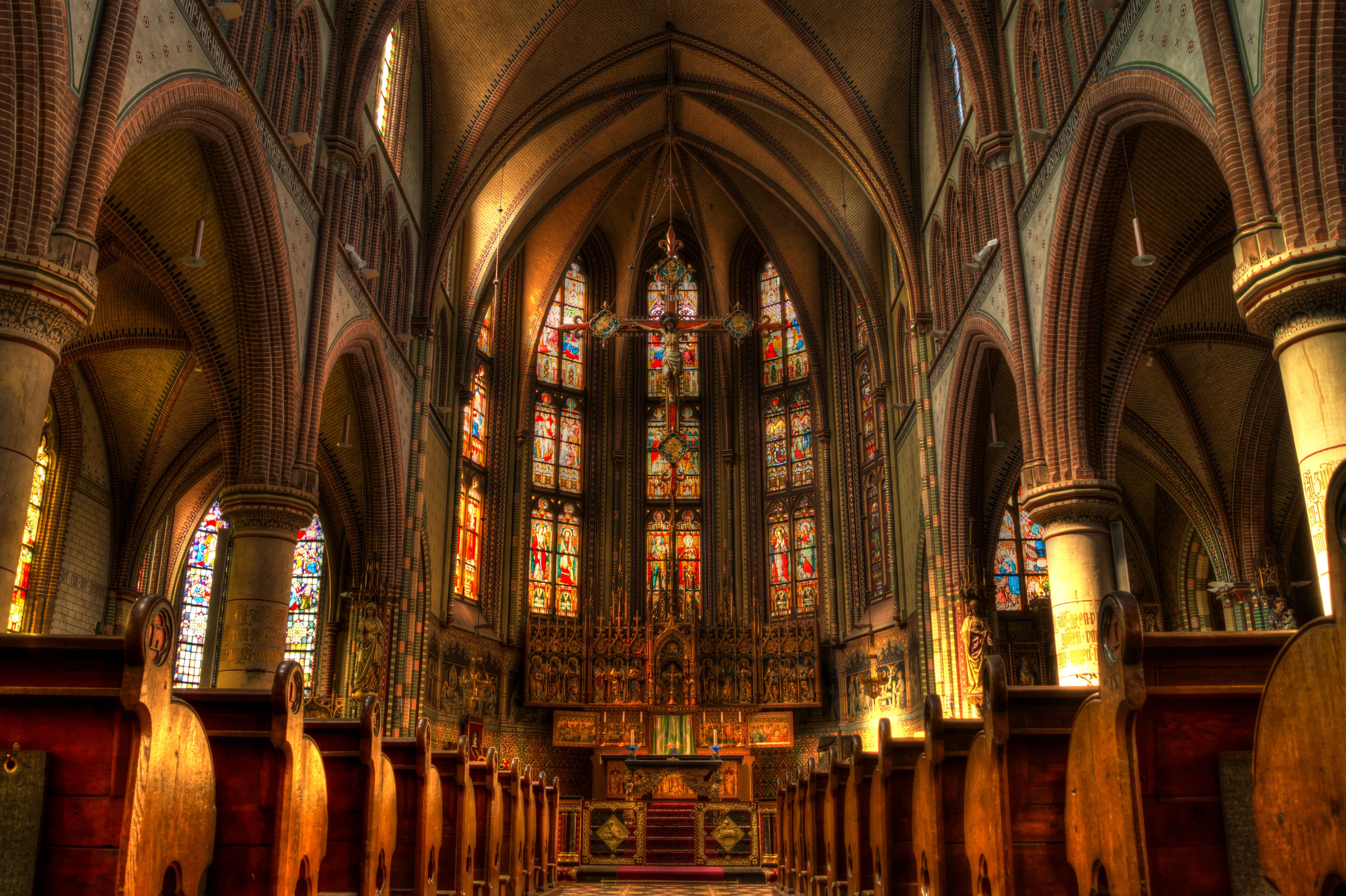Brown Cathedral Interior · Free