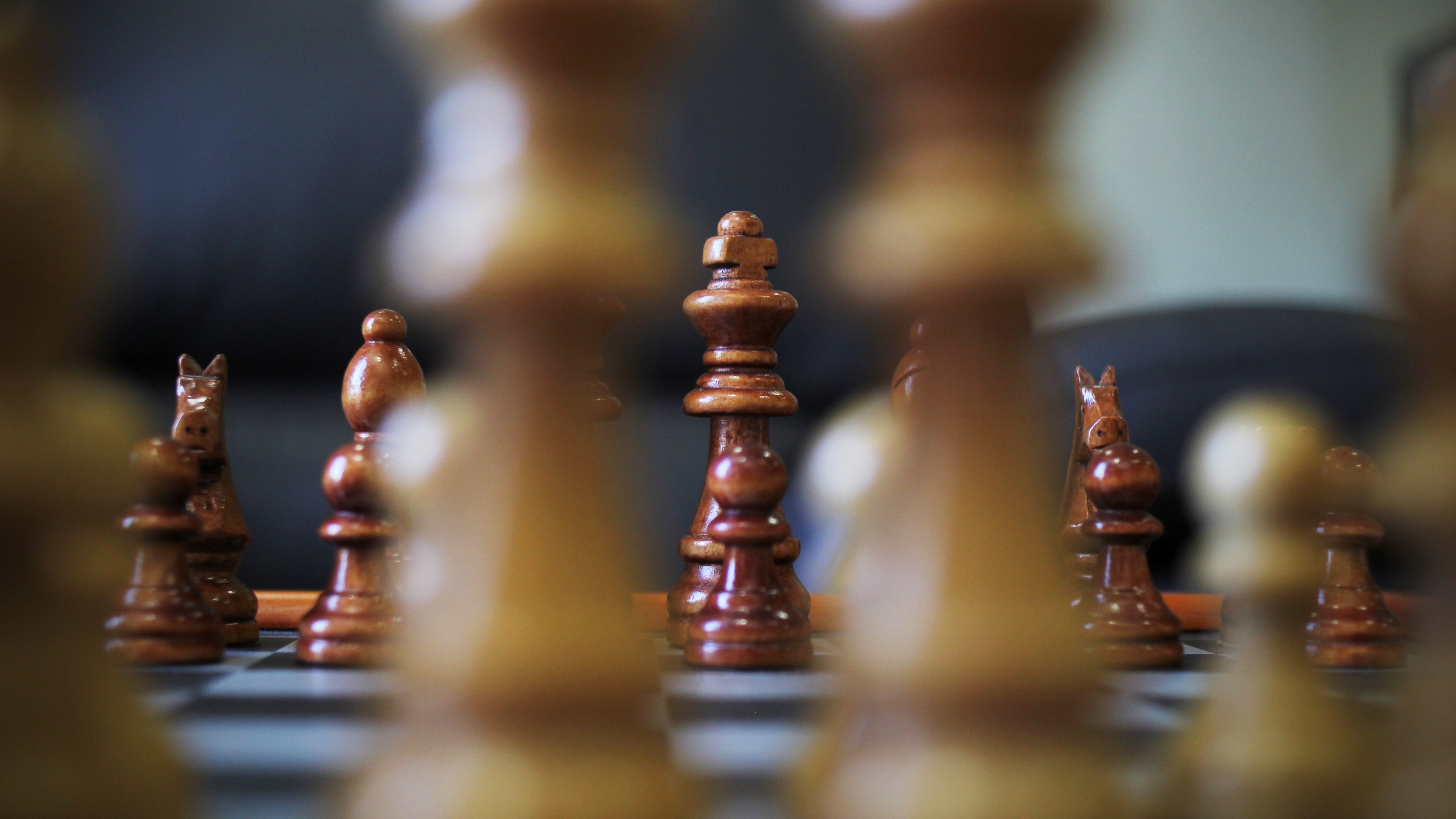 Chess Pieces HD Wallpaper for Desktop and Mobiles 4K Ultra HD