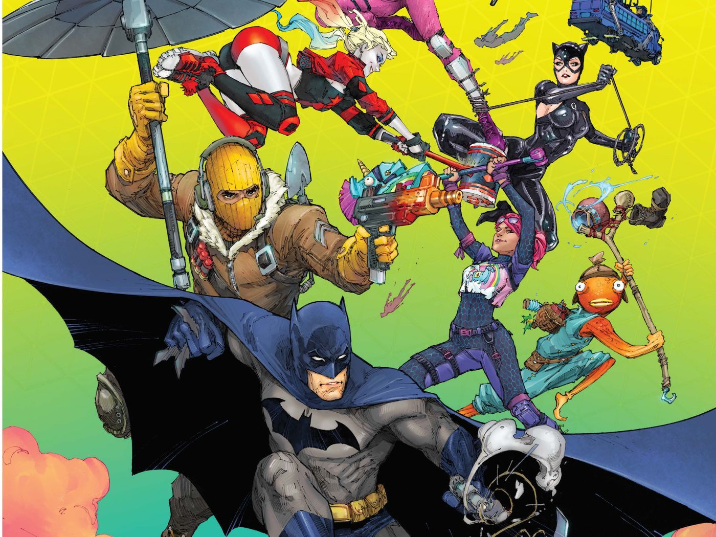 Batman's next comic series is a Fortnite crossover