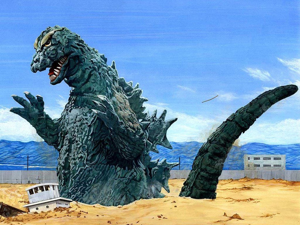 Wallpaper Godzilla 1954