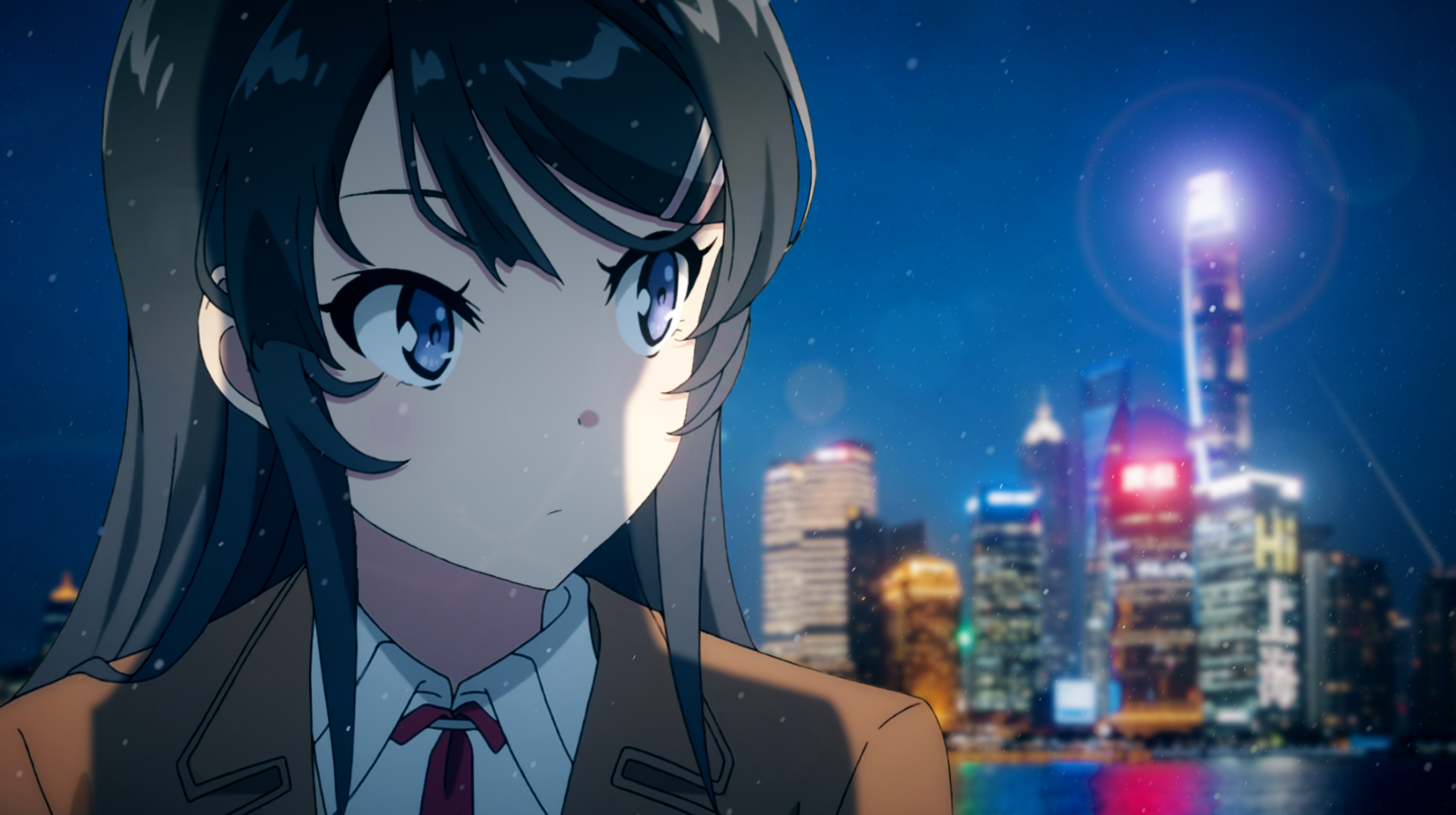 Mai San (3428 X 1920) // Also A Live Wallpaper // Thanks To Someone From Sub :)