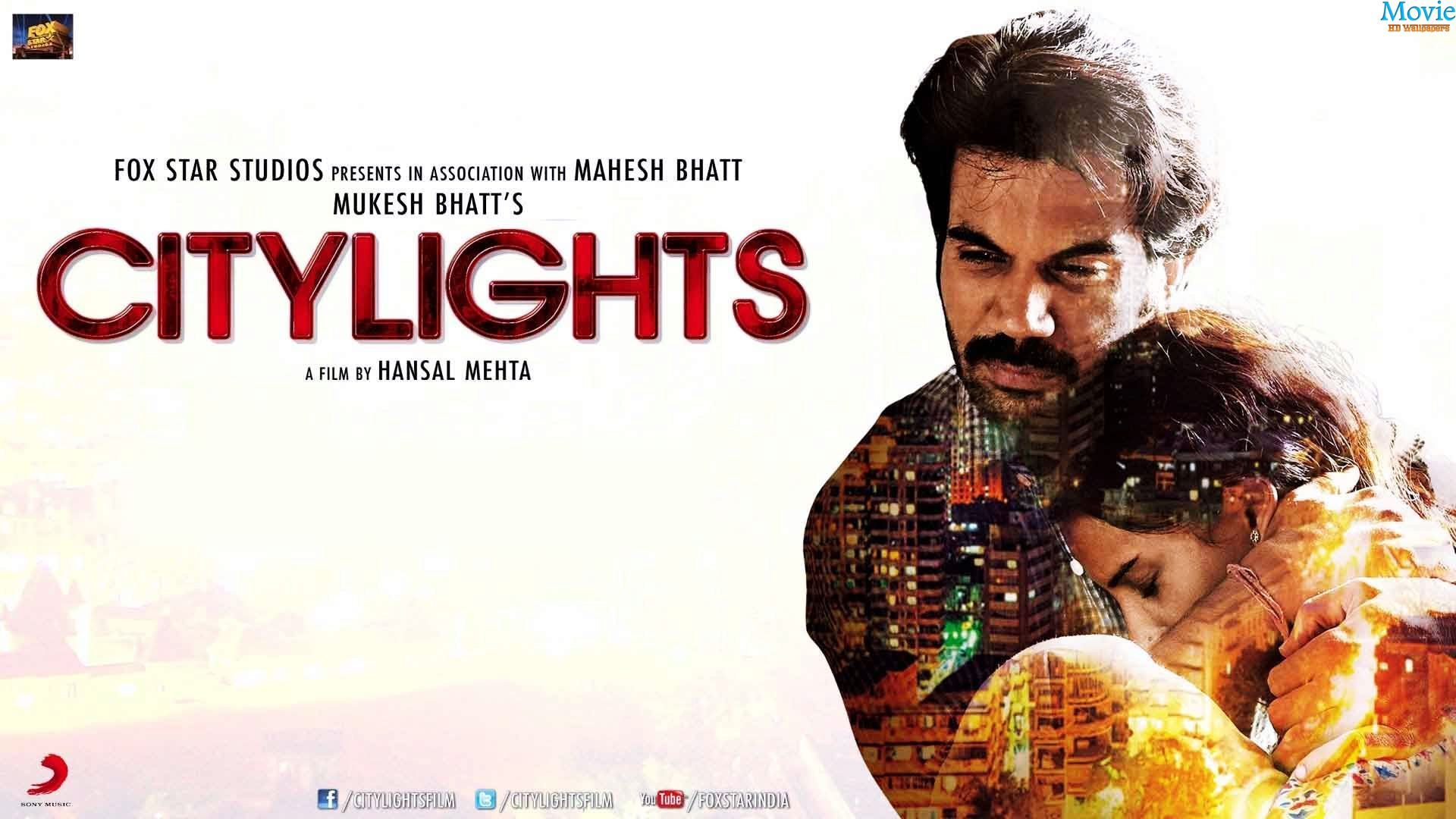 City Lights Movie Poster Lights Hindi Movie
