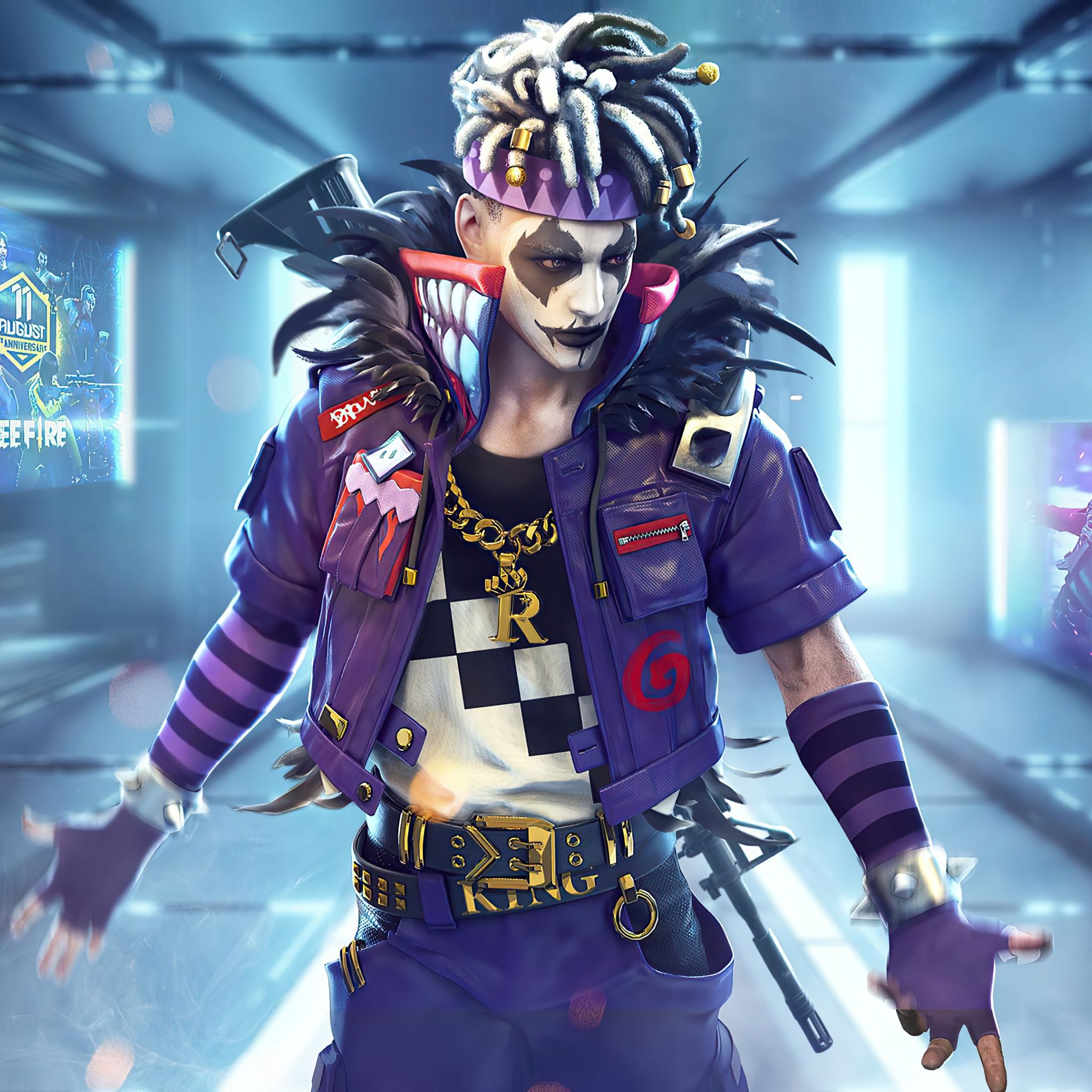 free fire black joker bundle photo