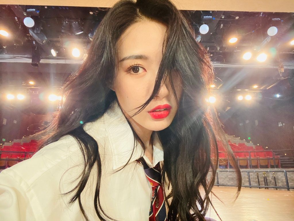 SNH48 Today Meng (Diamond) of #SNH48 Team SII (1st generation) and member of subunit #SEN7ES