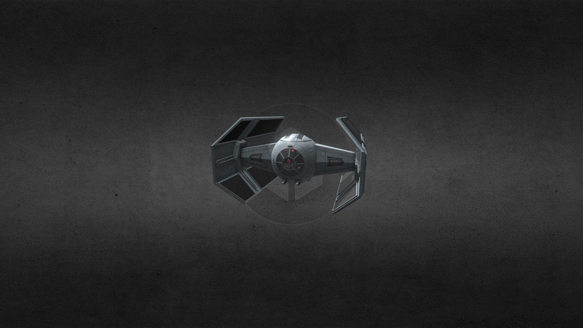 TIE Ad Advanced [ Vaders TIE Fighter ] Model By Jakob Sailer [a4f81d7]