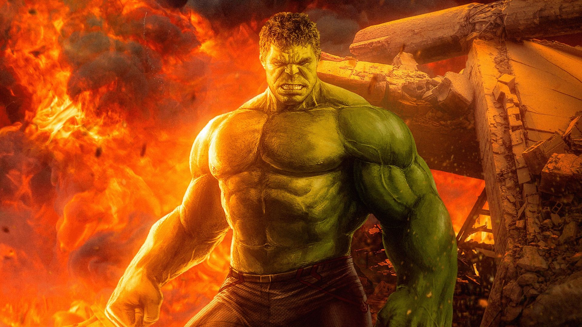 Incredible Hulk Wallpaper HD 1080P Desktop