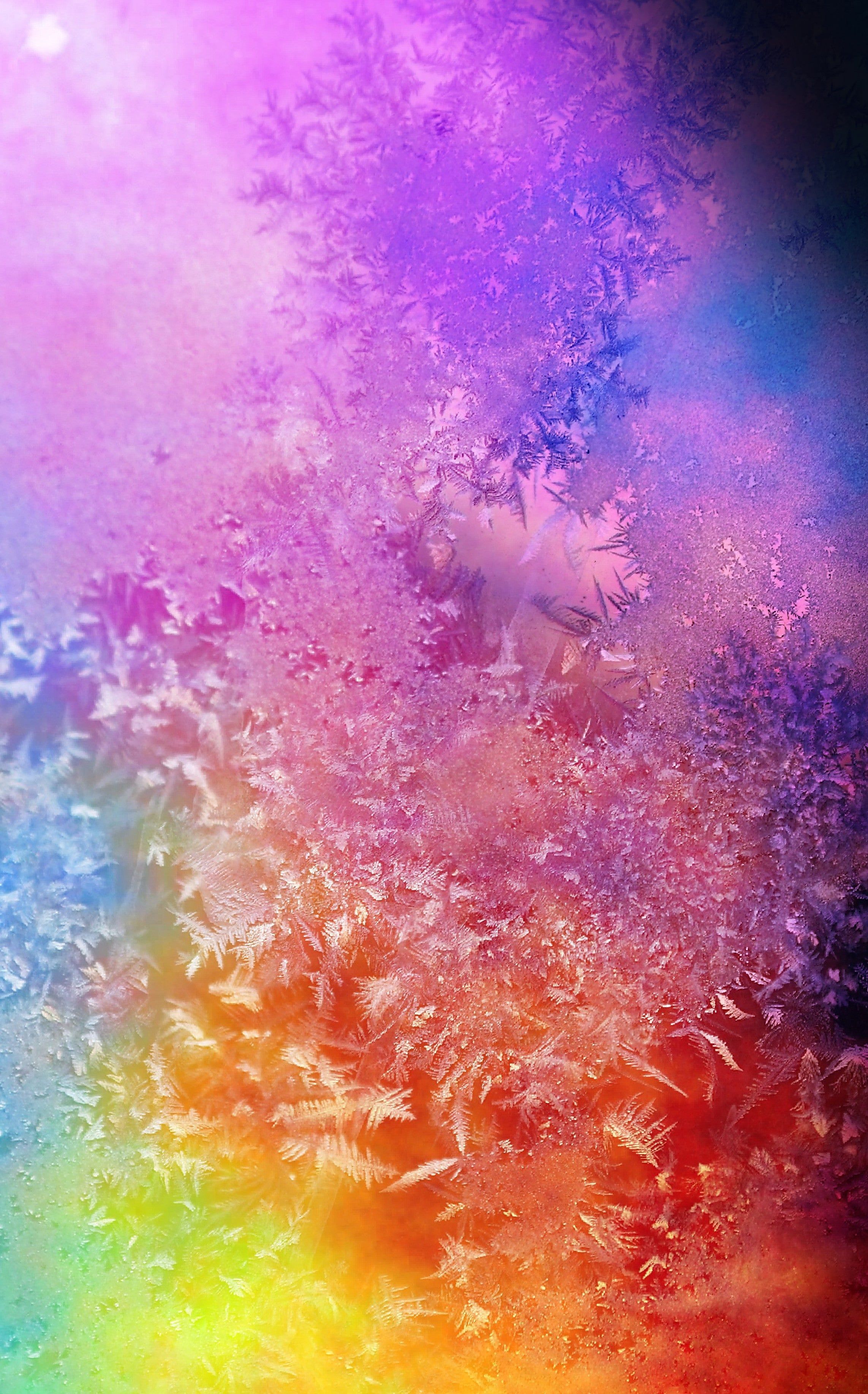 Ice Crystals s10 wallpaper