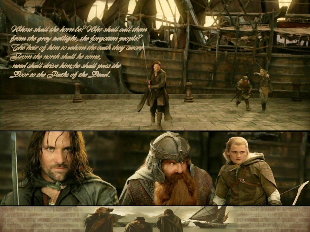 Aragorn, Legolas & Gimli, Legolas and Gimli Wallpaper