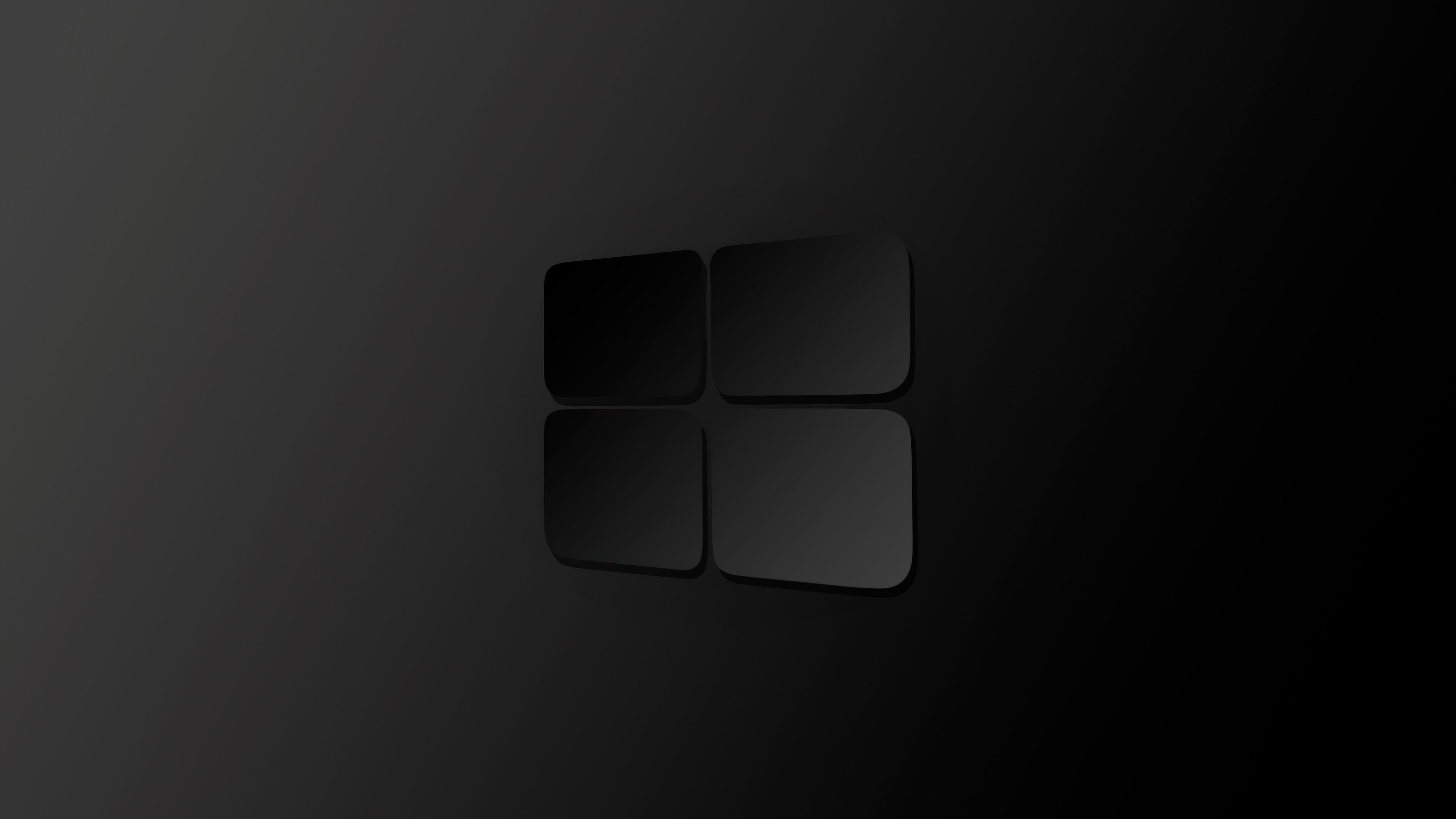 Windows 10 Darkness Logo 4k, HD Computer, 4k Wallpaper, Image, Background, Photo and Picture