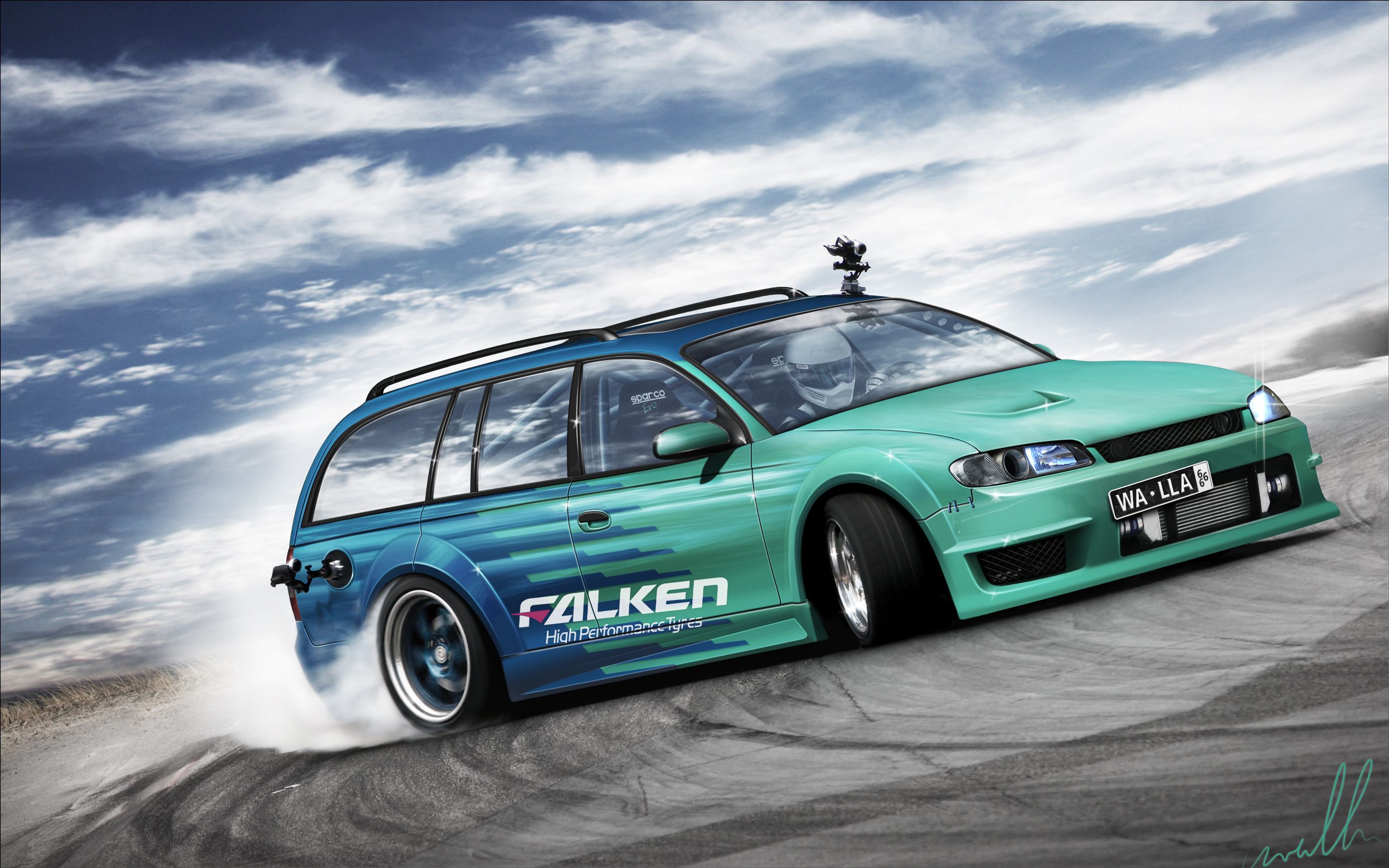 Drift Wallpaper HD x px. Falken, Opel, Chevrolet lumina