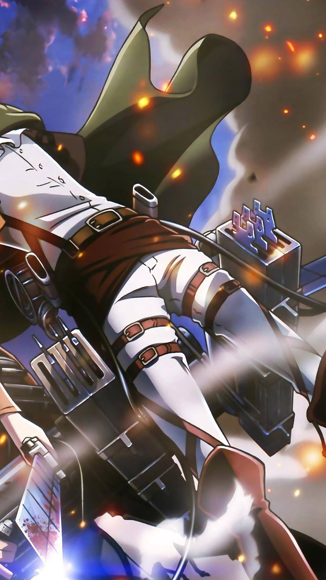 Eren, Levi, Attack Titan, Attack on Titan phone HD Wallpaper, Image, Background, Photo and Picture. Mocah HD Wallpaper