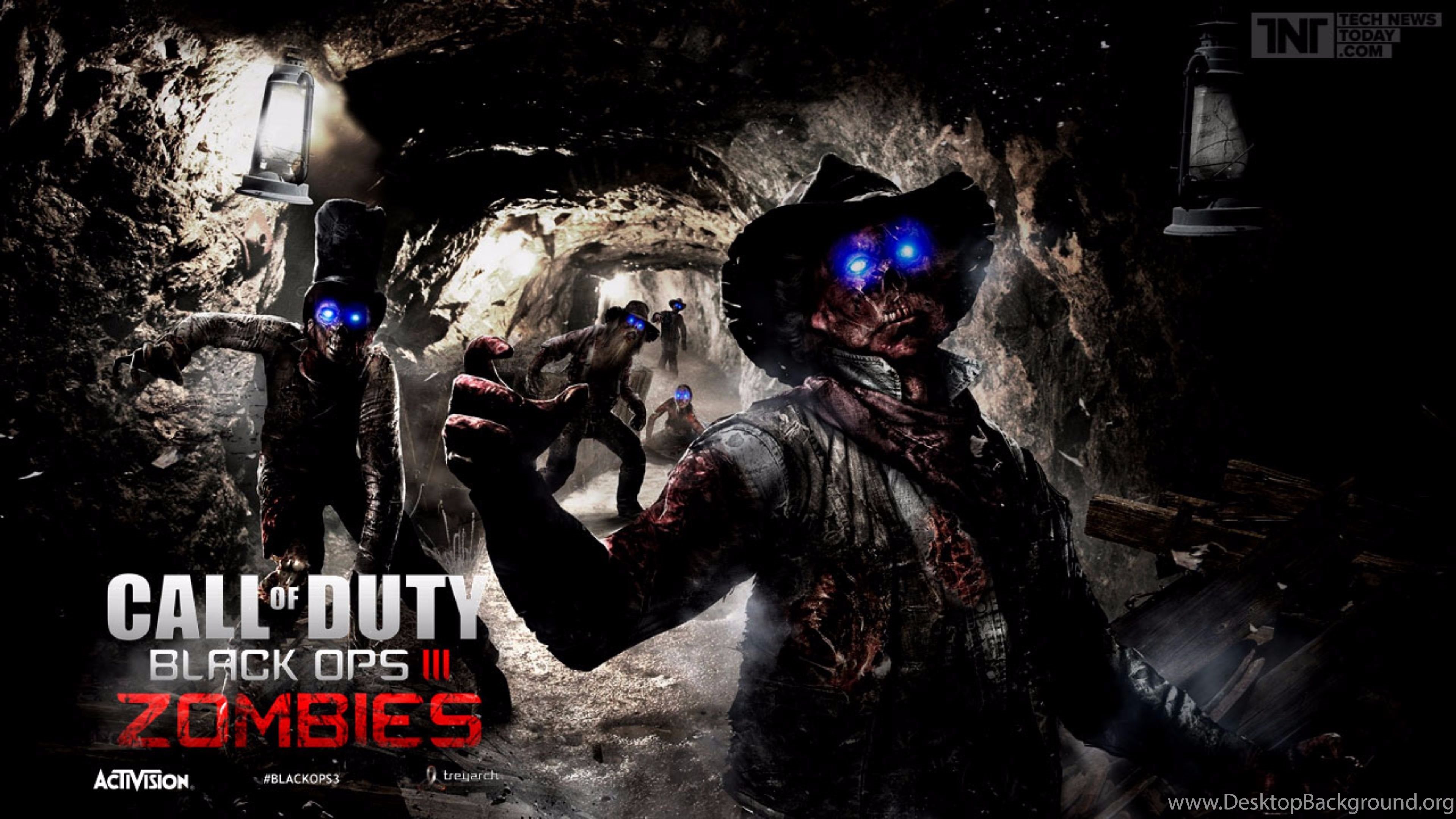 New Zombies Call Of Duty Black Ops 3 4K Wallpaper Desktop Background