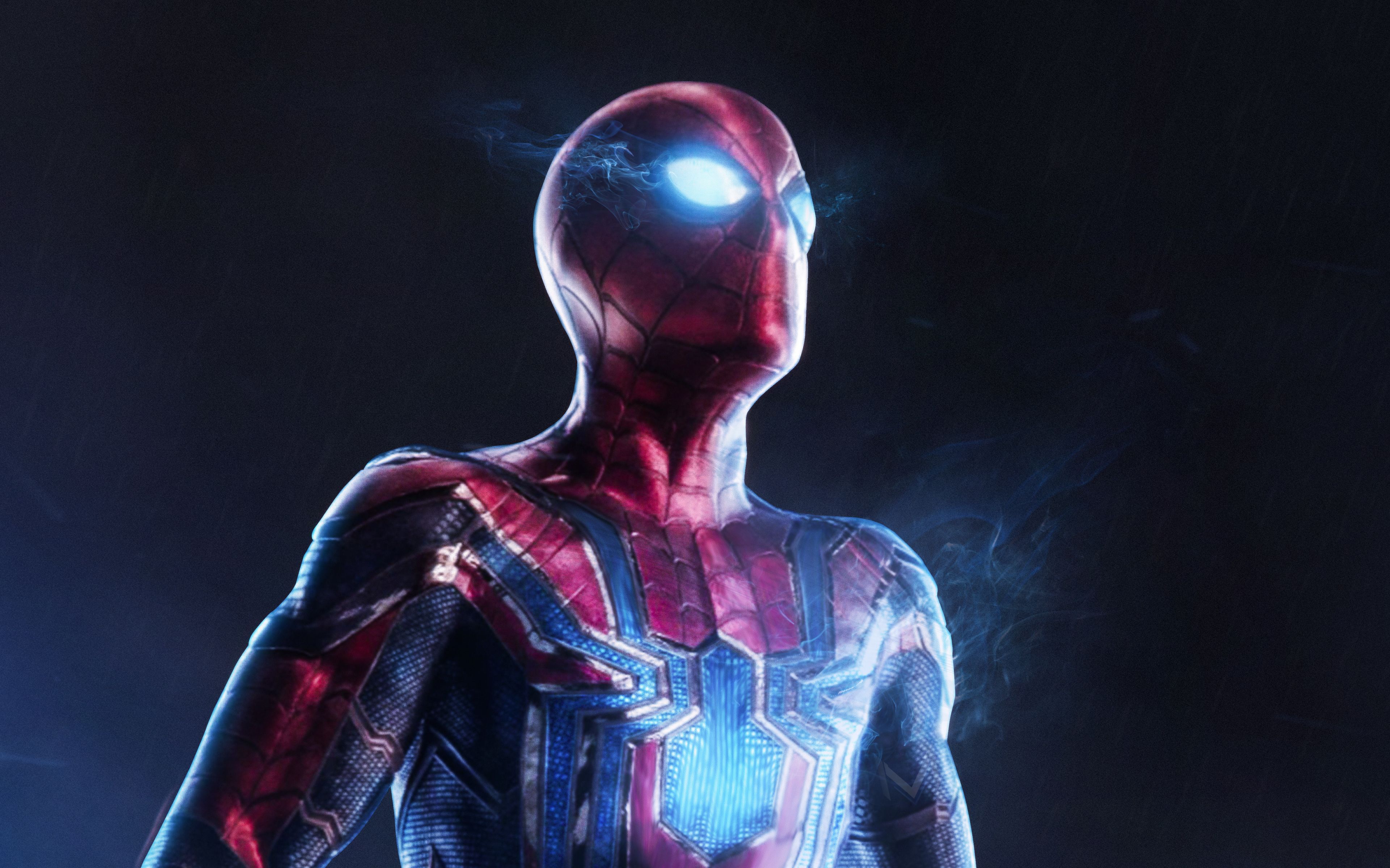 Spiderman Logo 4k Ultra HD Wallpaper