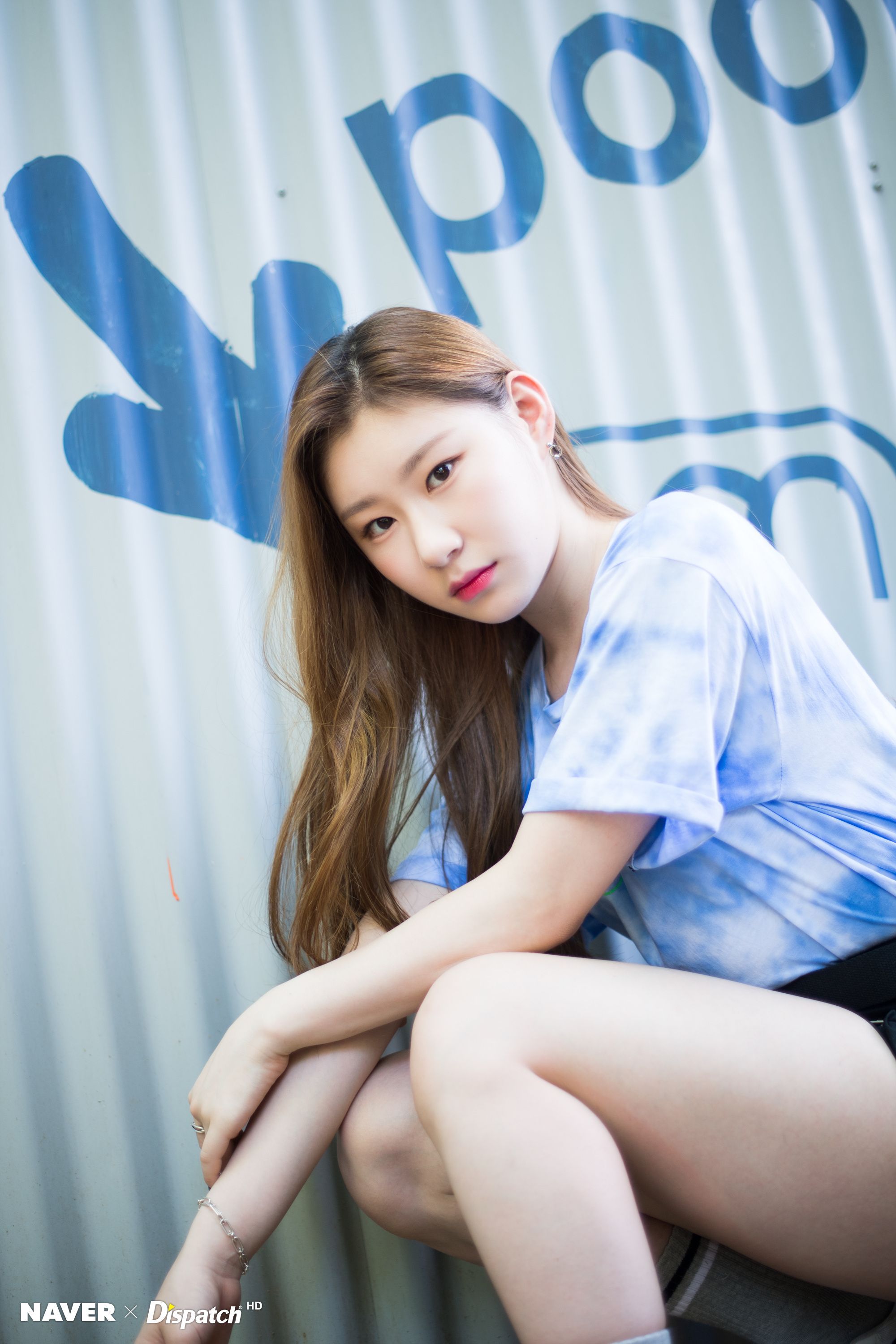 ITZY Chaeryeong'z ICY promotion photohoot by Naver x Dispatch