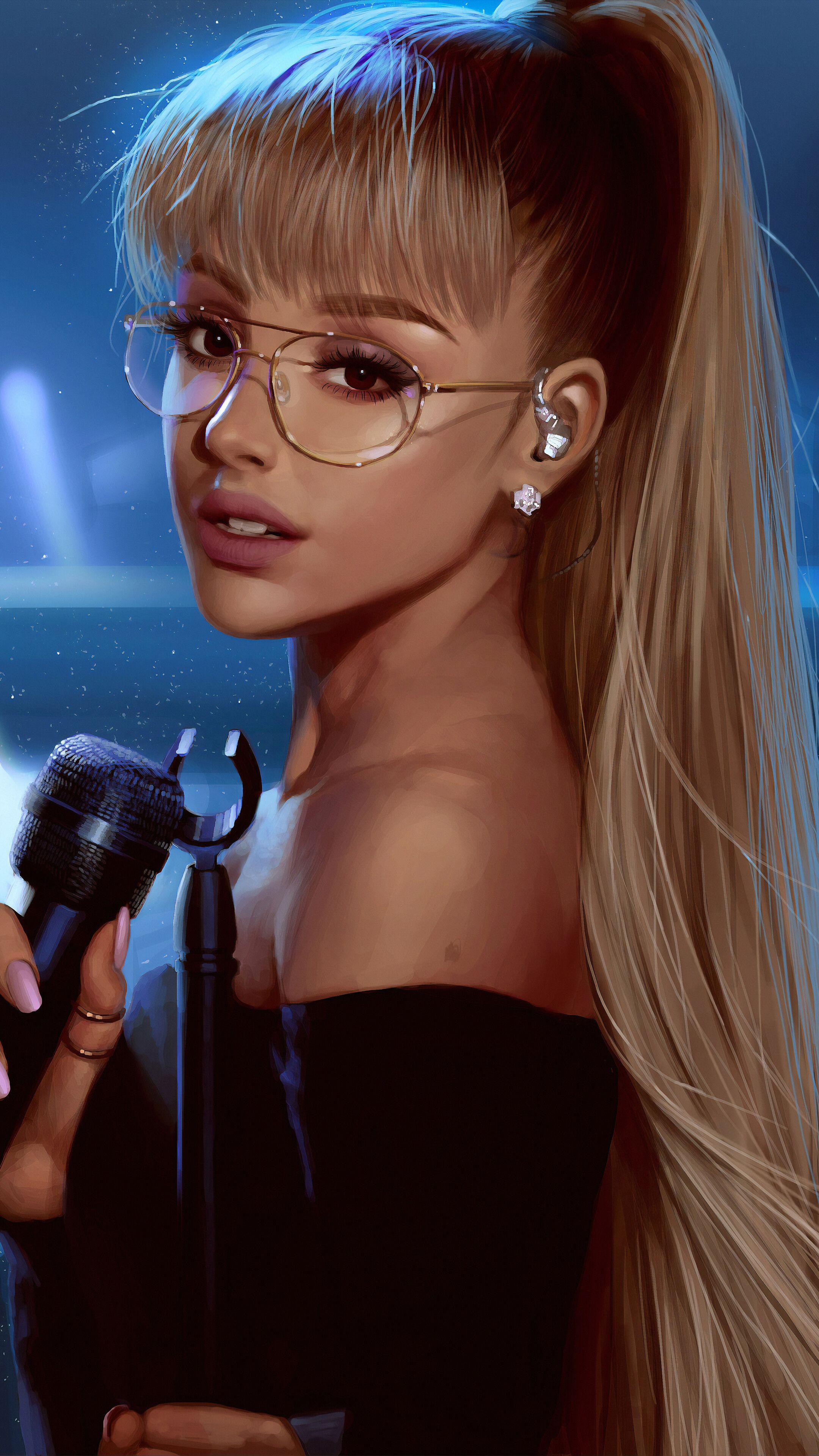 Ariana Grande, 4K phone HD Wallpaper, Image, Background, Photo and Picture. Mocah HD Wallpaper