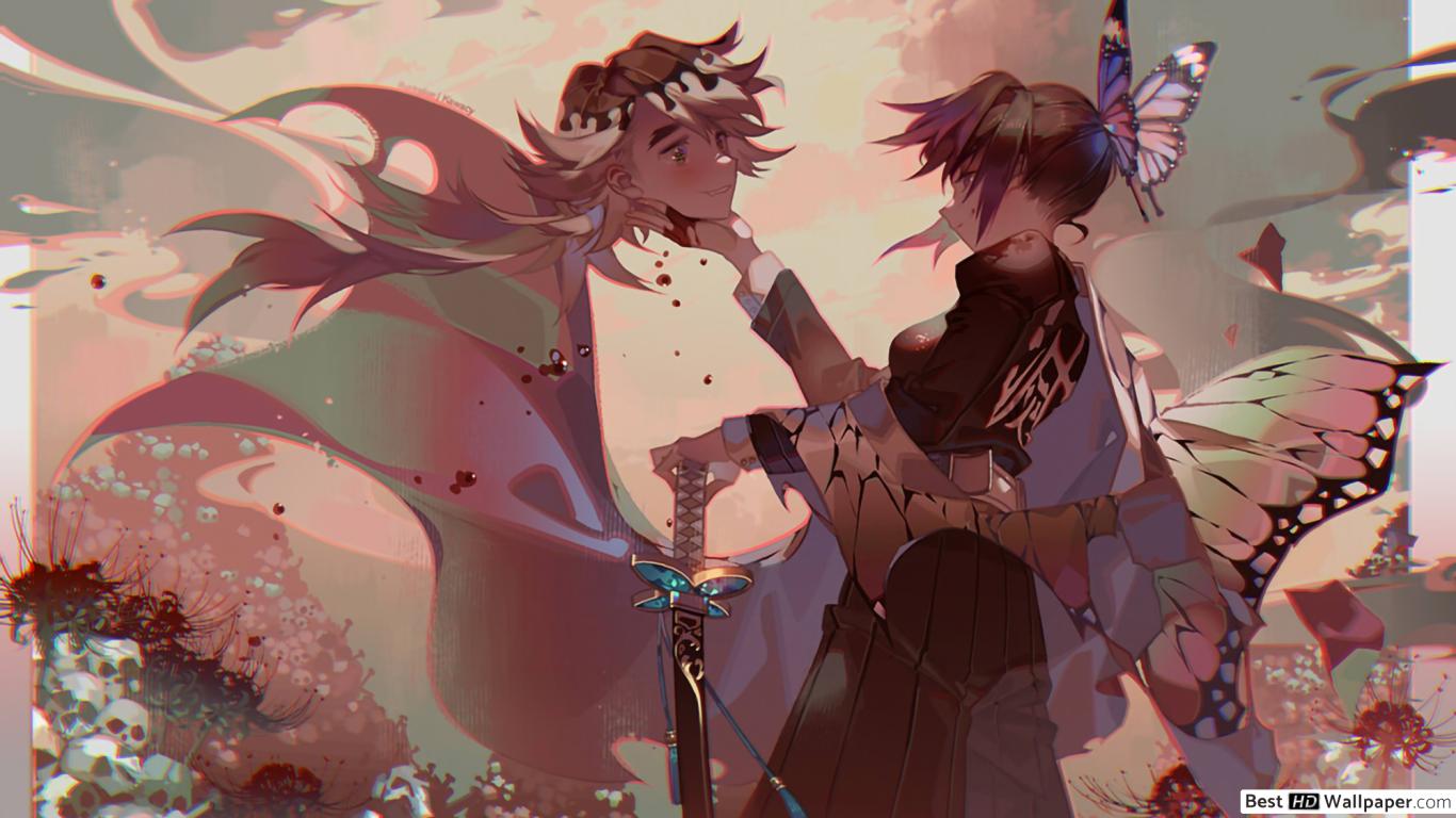 Kimetsu no yaiba Shinobu HD wallpaper download