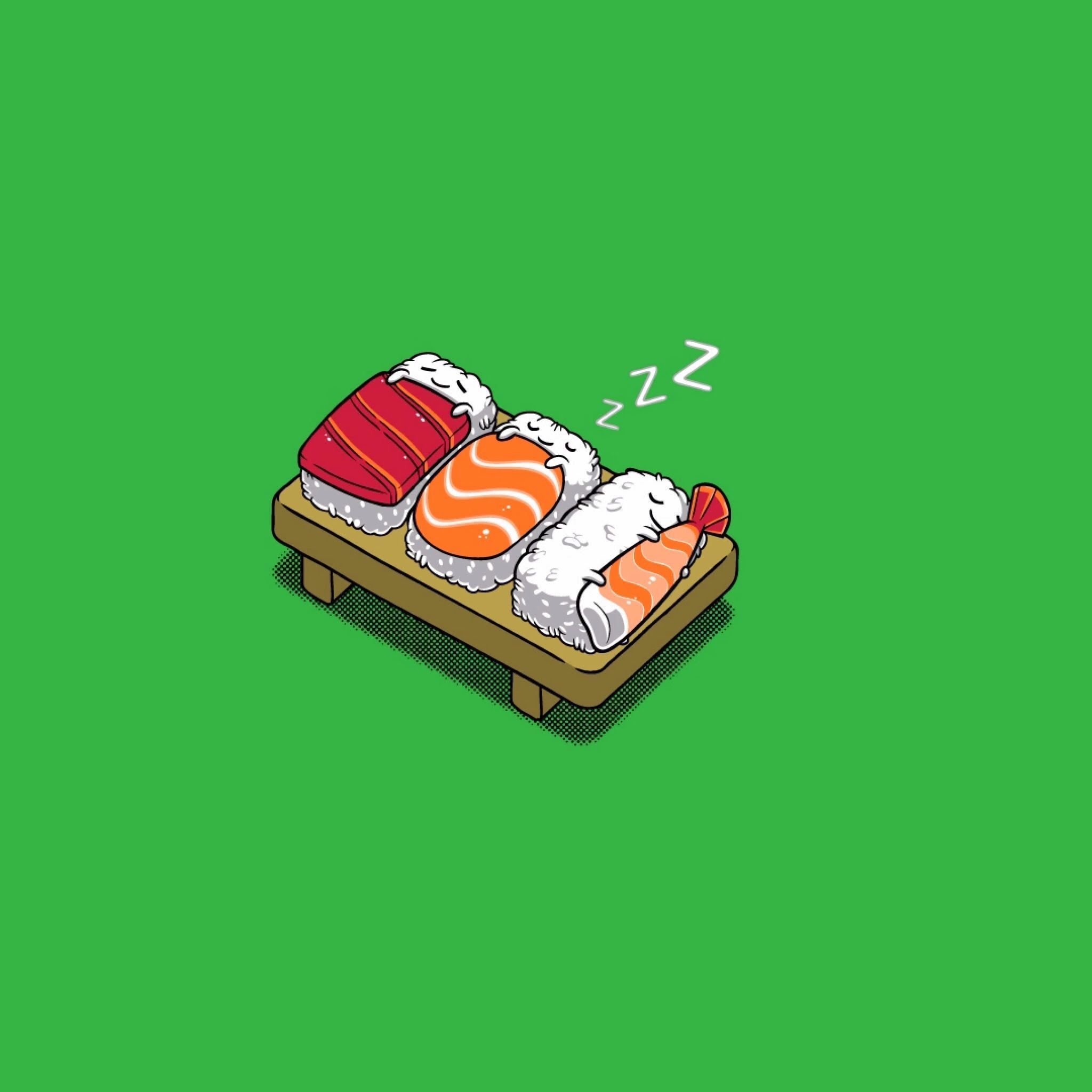 Kawaii Sushi Wallpapers Wallpaper Cave