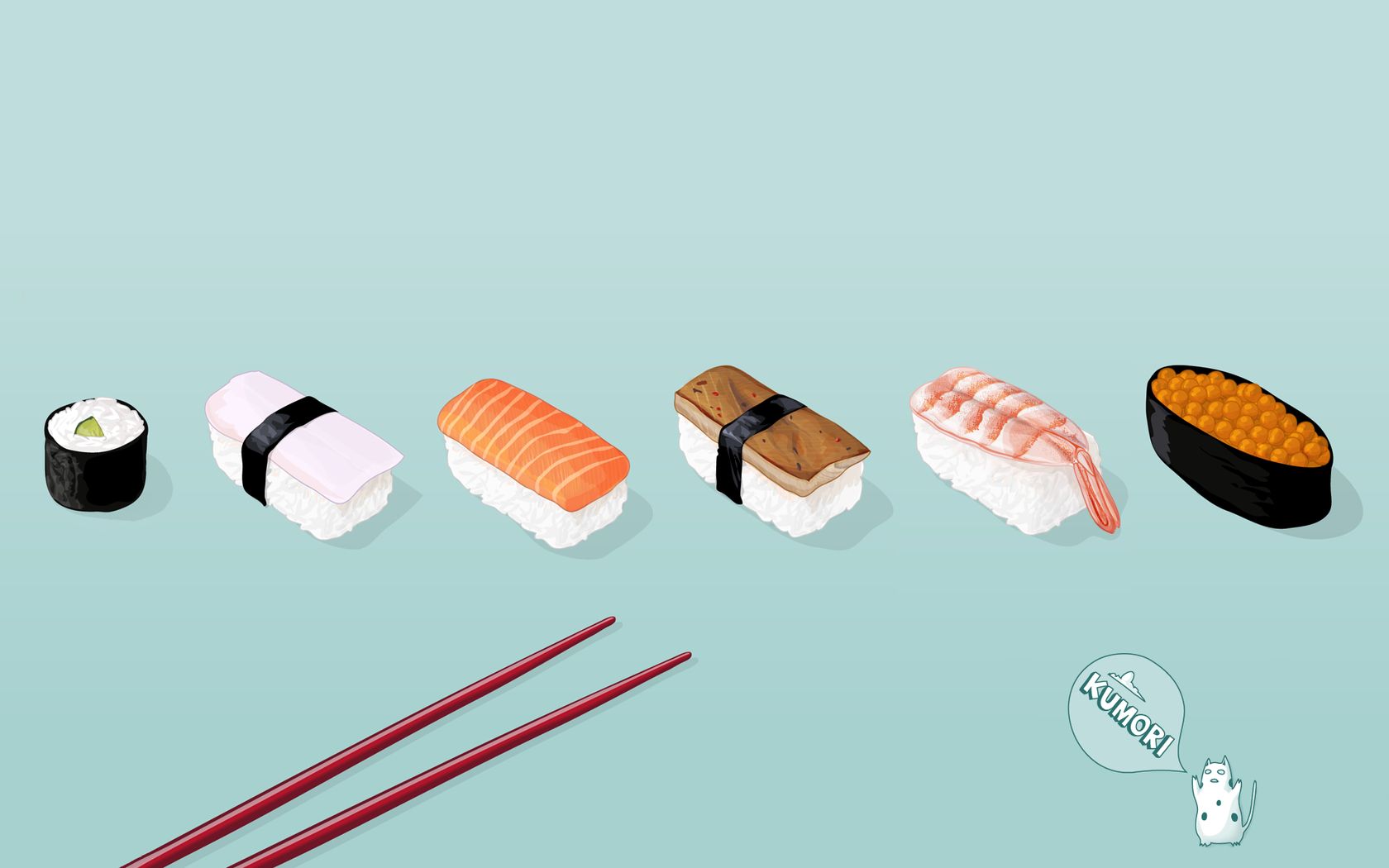 Download Food Sushi Wallpaper 1680x1050