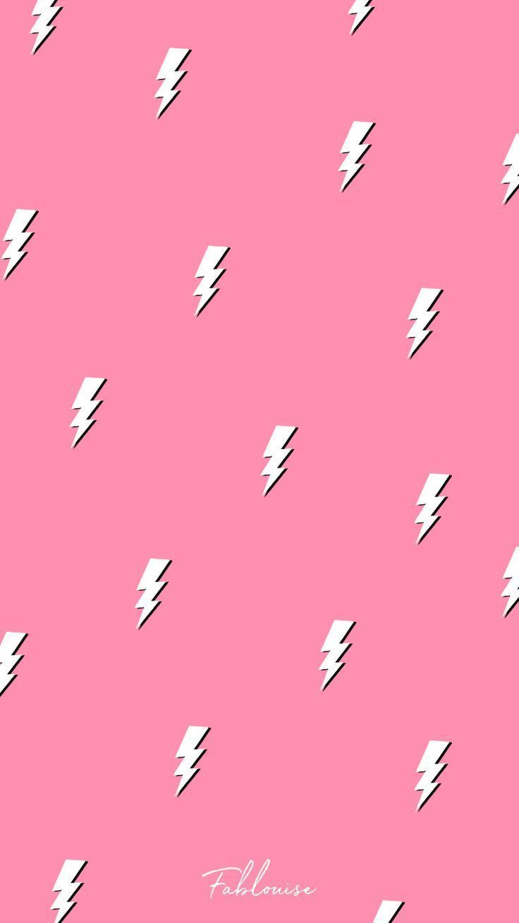Fablouise blog, Celebrate, DIY's & Organizing Wallpaper Pink lightning /. iPhone background wallpaper, Trendy wallpaper, Unique wallpaper