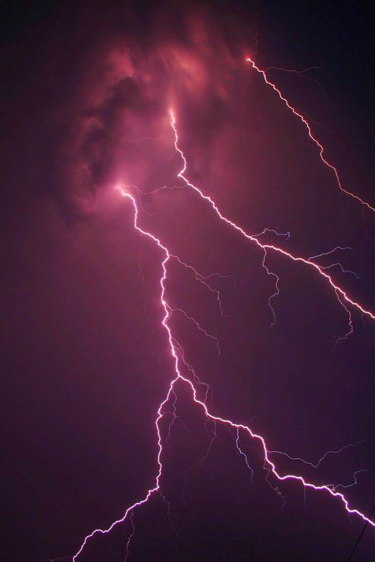 Lightning red. Lightning photography, Pastel pink aesthetic, iPhone wallpaper tumblr aesthetic