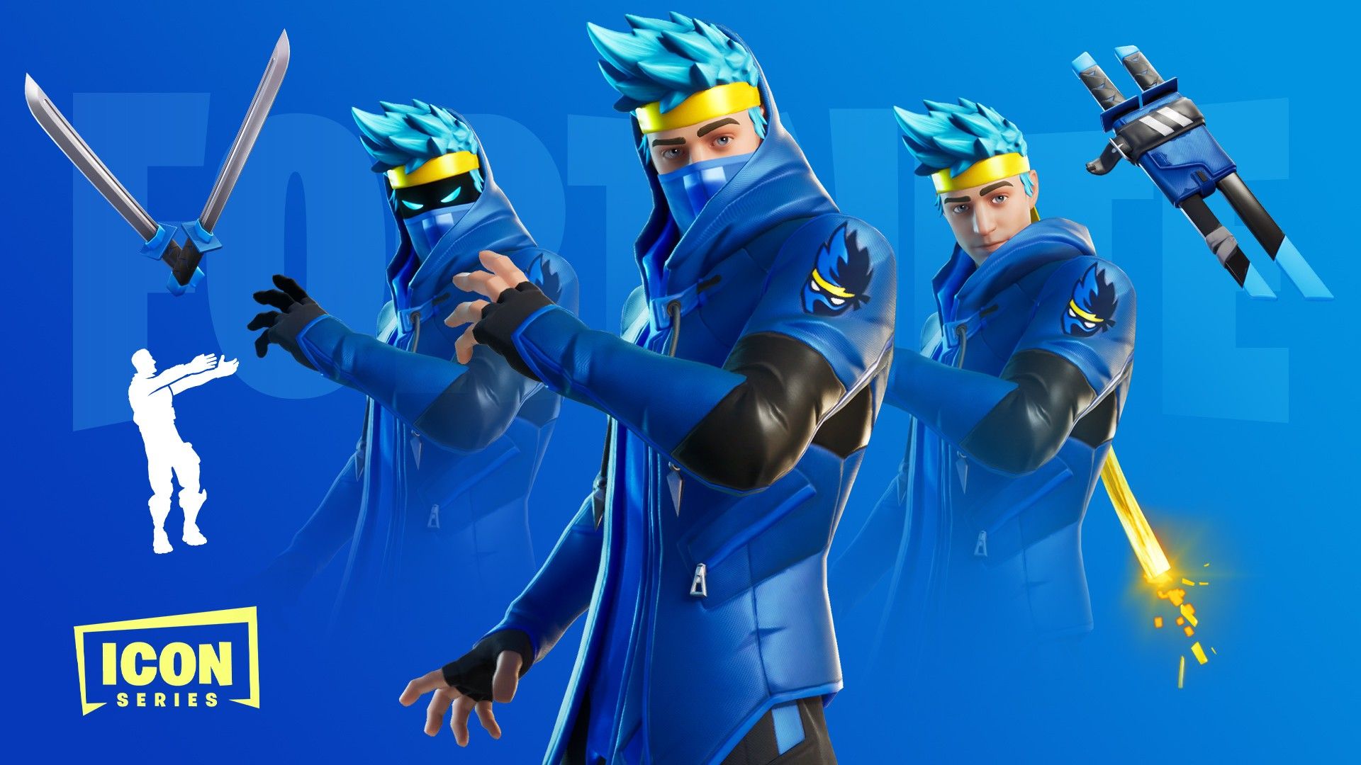 The Ninja Set, the first of Fortnite's 'Icon Series', leaves the shop tonight