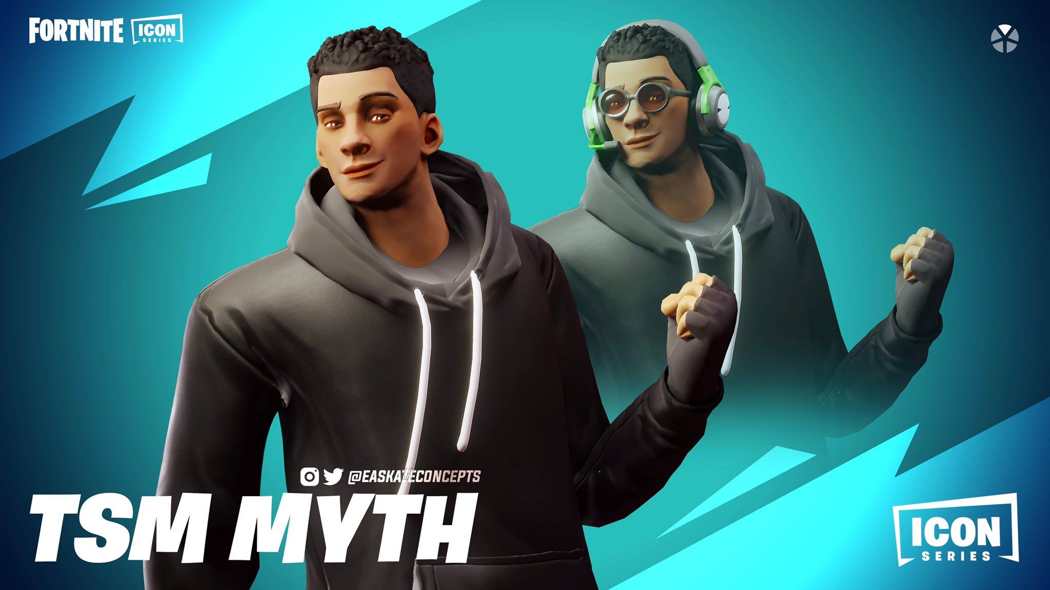 ea ICON SERIES: TSM MYTH (CONCEPT) Introducing Myth! The king of fall damage and a bonafide Fortnite Icon