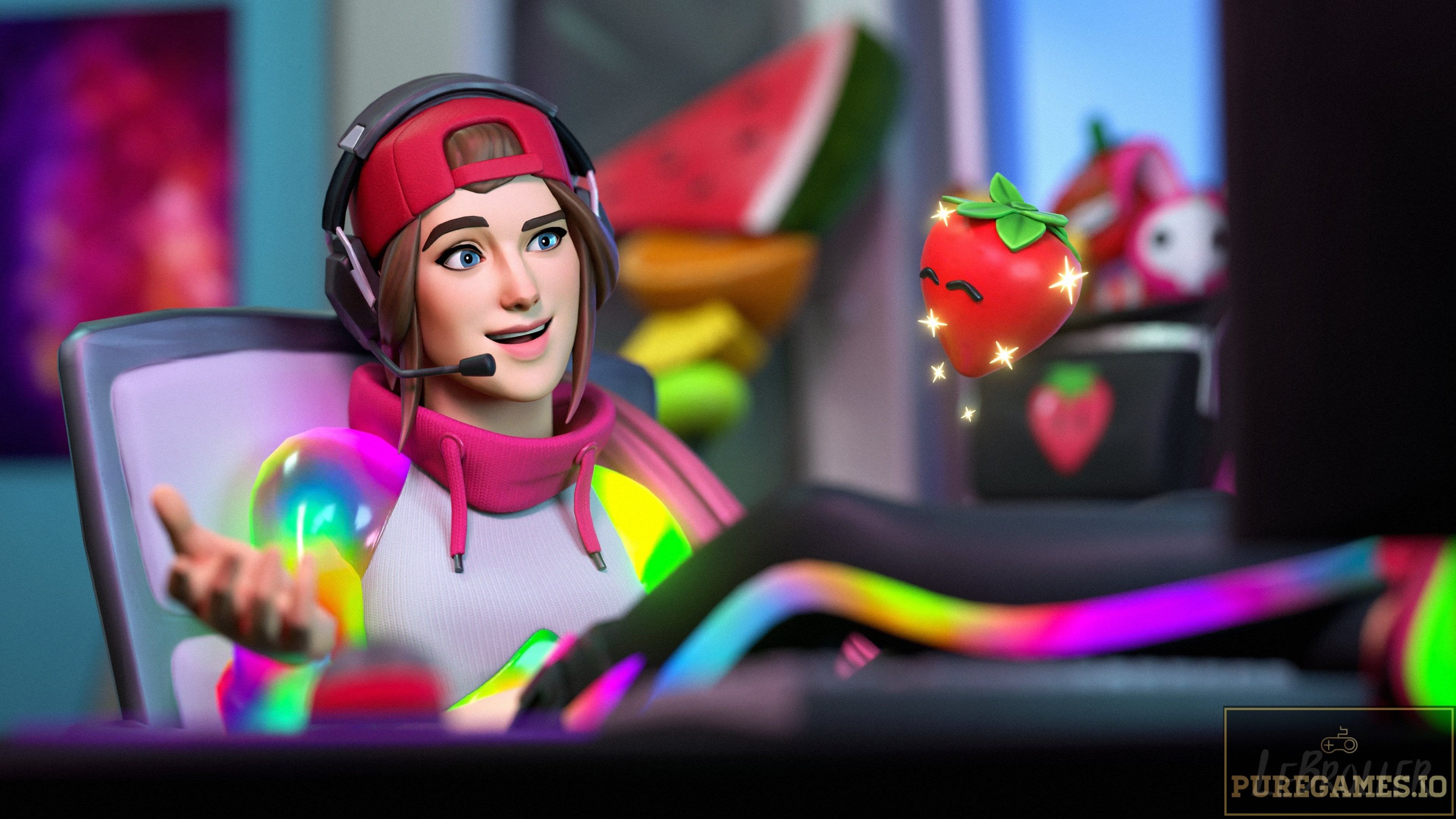 Loserfruit Skin Marks The First Female in Fortnite Icon Set