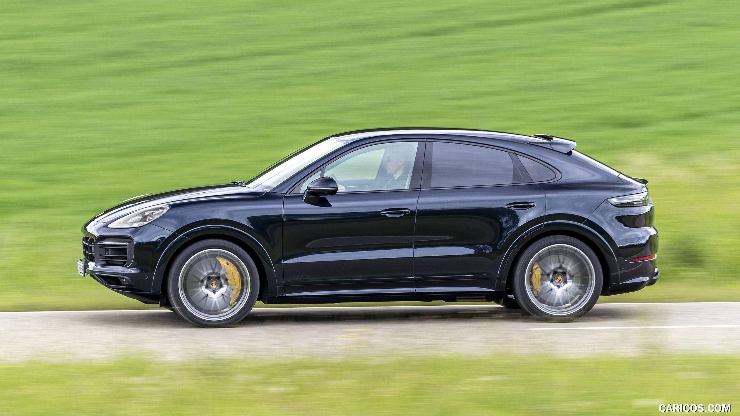 Porsche Cayenne GTS Coupe (Color: Moonlight Blue Metallic). HD Wallpaper