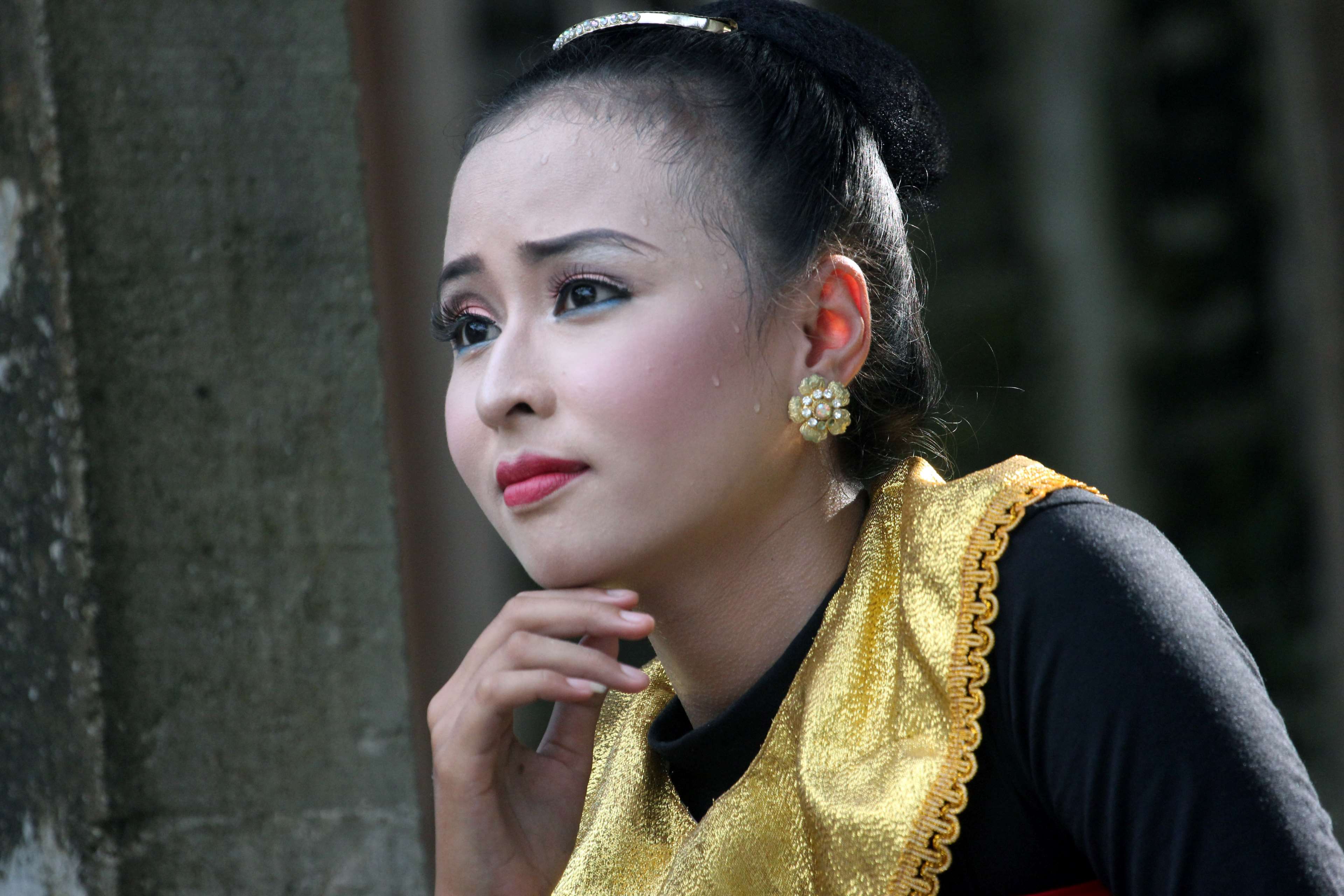 model, traditional dance, women, young girl 4k wallpaper