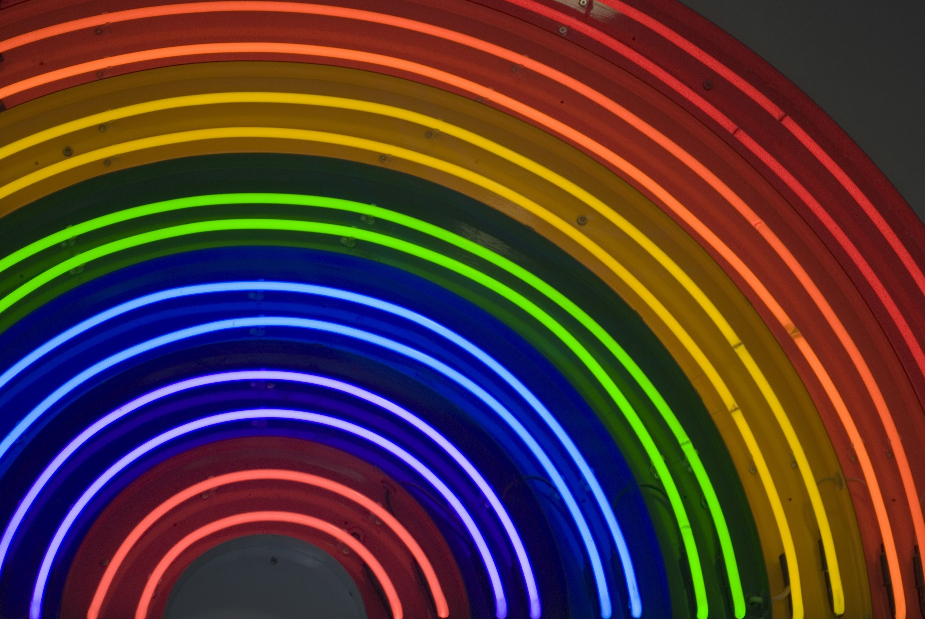 Neon Rainbow Background