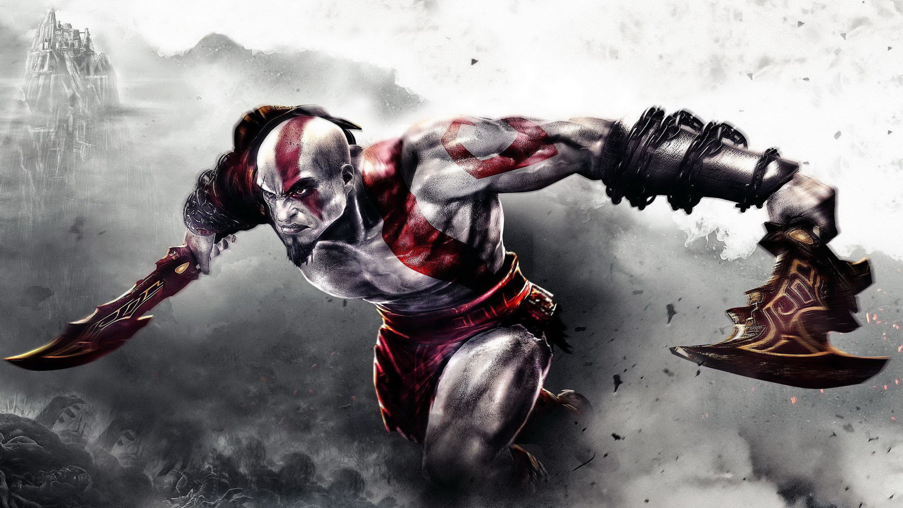 Kratos God of War HD Wallpaper