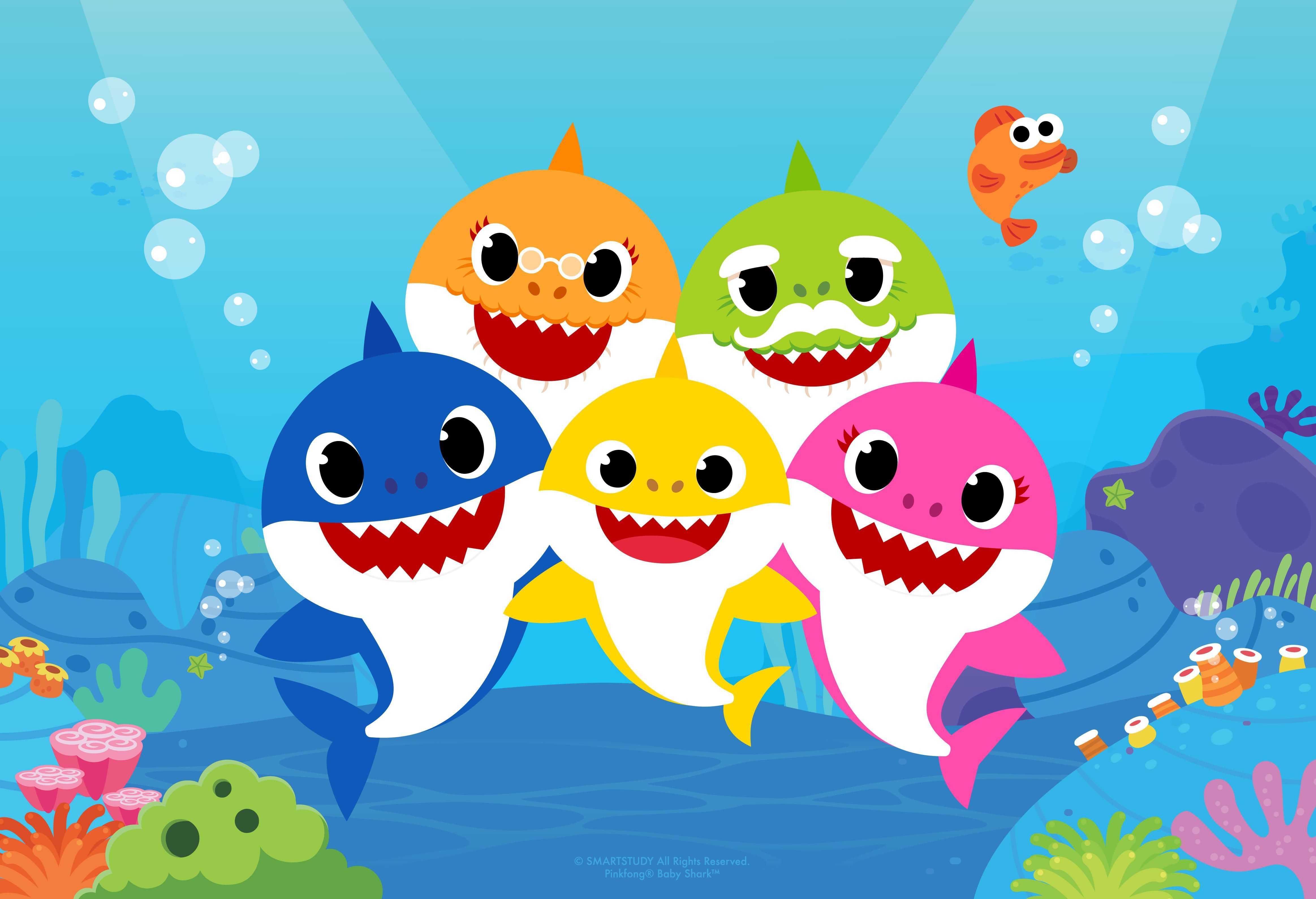 Download Pinkfong Shark Happy Birthday Wallpaper  Wallpaperscom