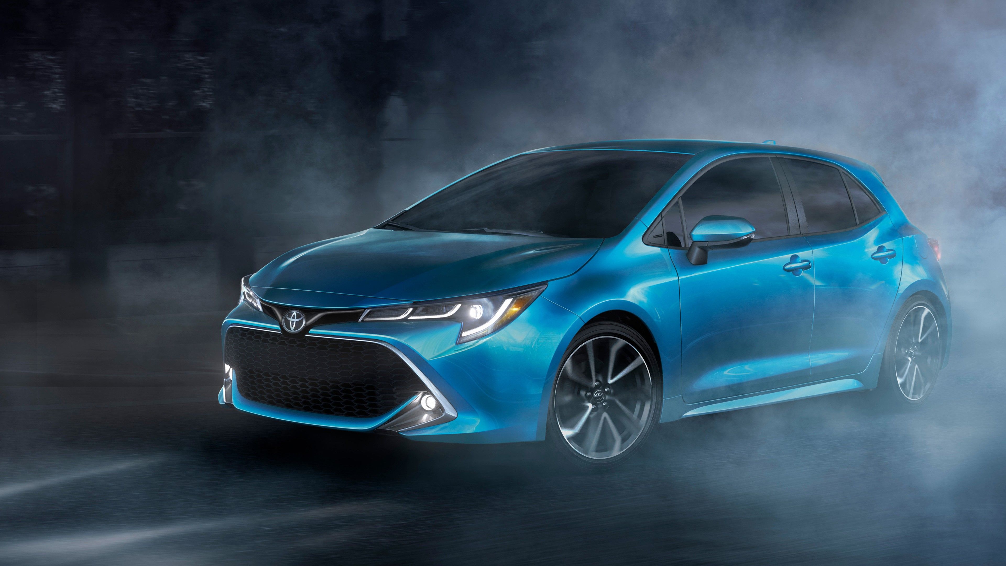 Wallpaper Toyota Corolla Hatchback, 2019 Cars, 4K, Cars & Bikes