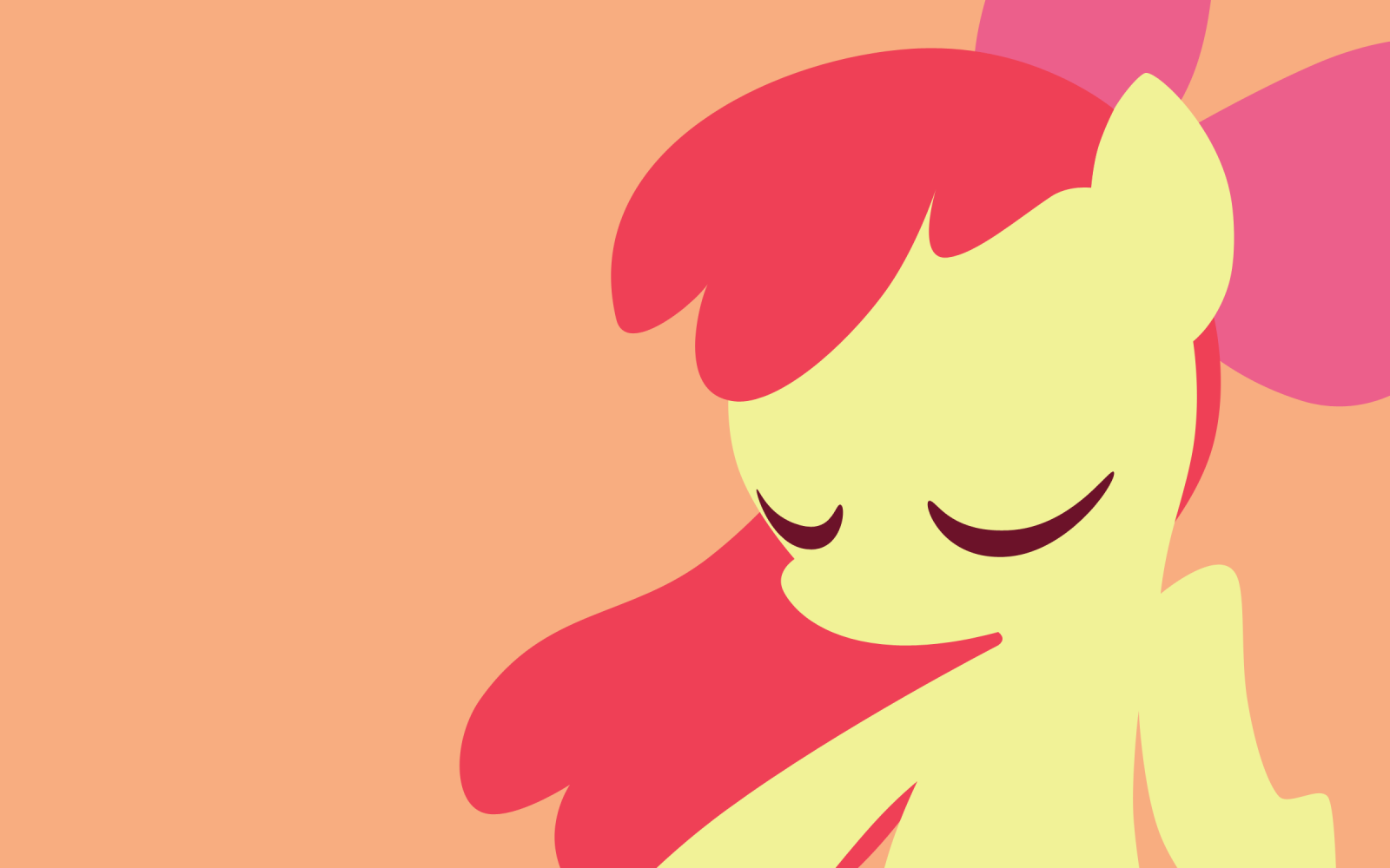 apple bloom wallpaper Mint's Thingamajigs. All my little pony, My little pony, My little pony friendship