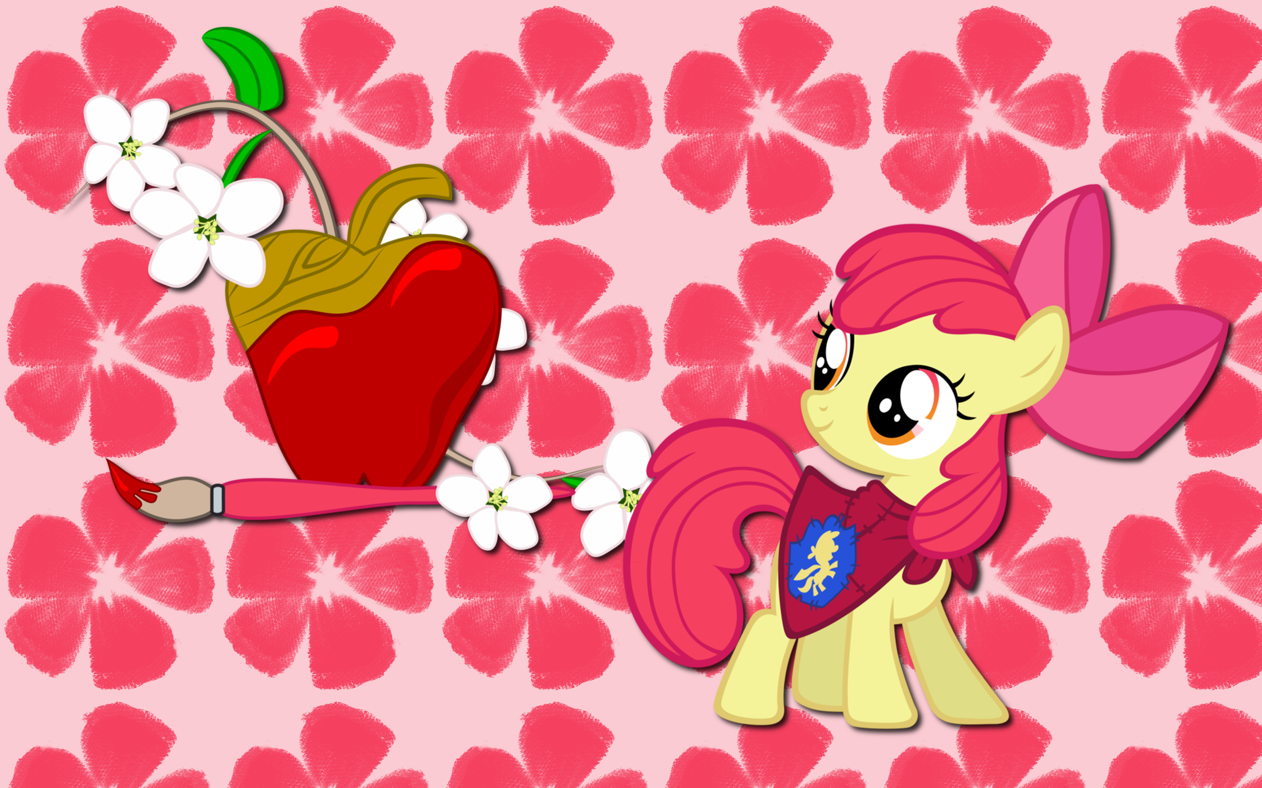 Apple Bloom wallpaper 3 by AliceHumanSacrifice Creshosk and solusjbj. My Little Pony. My Little Wallpaper are Magic