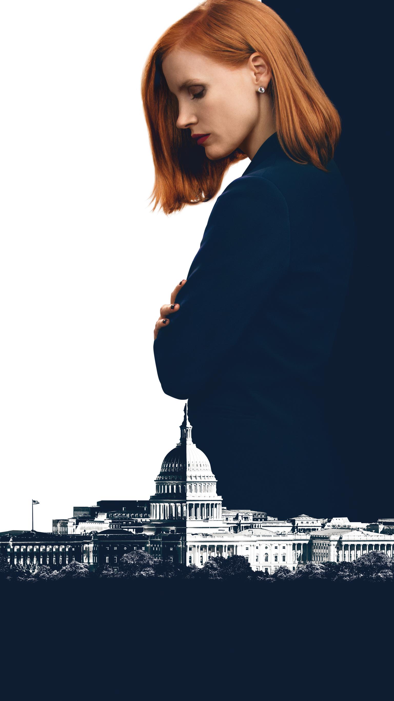 Miss Sloane Phone Wallpaper