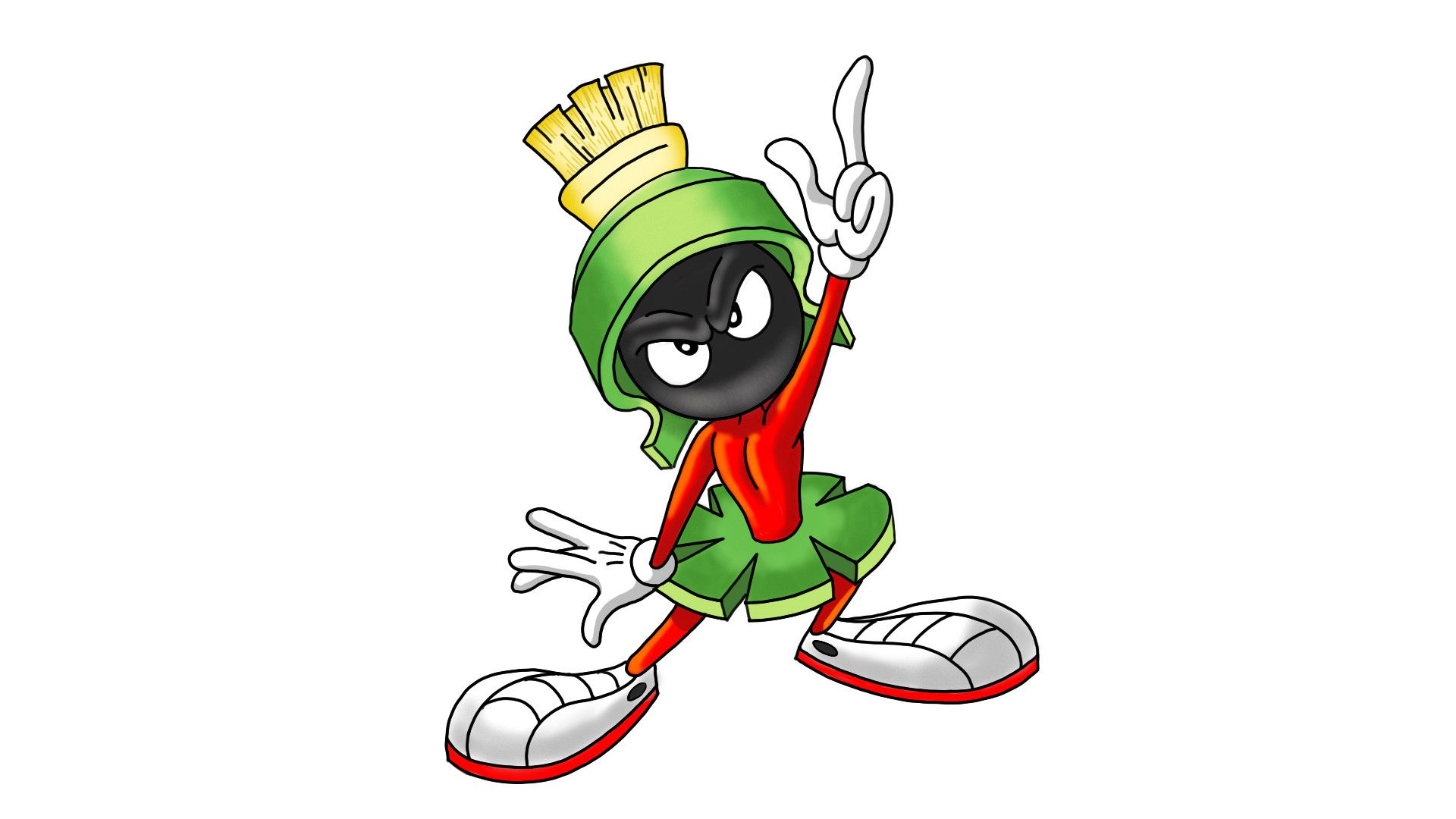 Drawing Marvin the Martian, Daily Cartoon Drawings