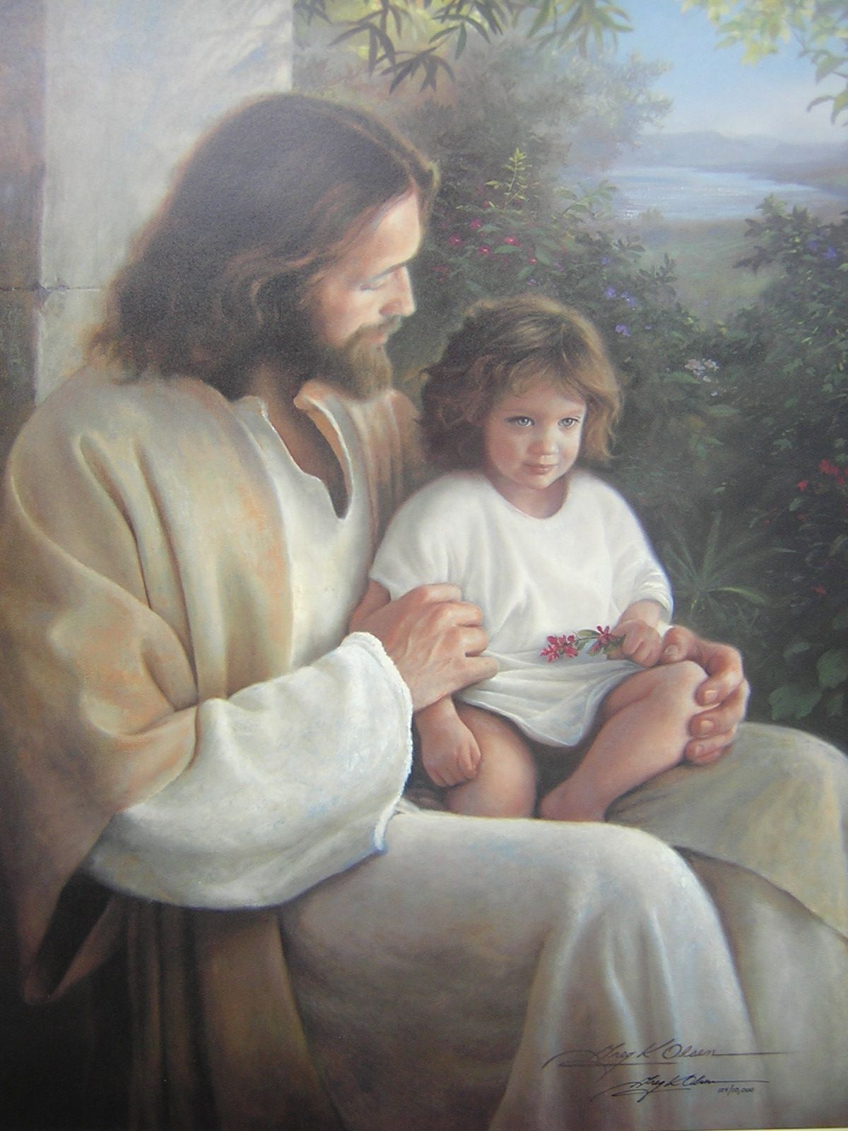 Jesus With A Child