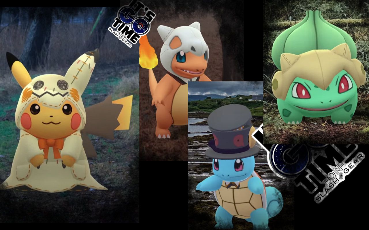 Pokemon GO Darkrai raids, Shiny Pikachu in Mimikyu costume, other Halloween details