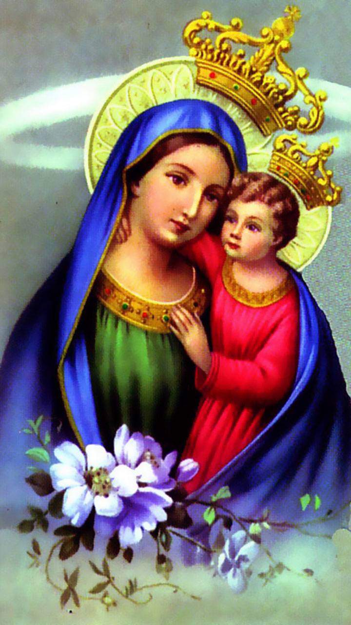 Mary and Baby Jesus wallpaper