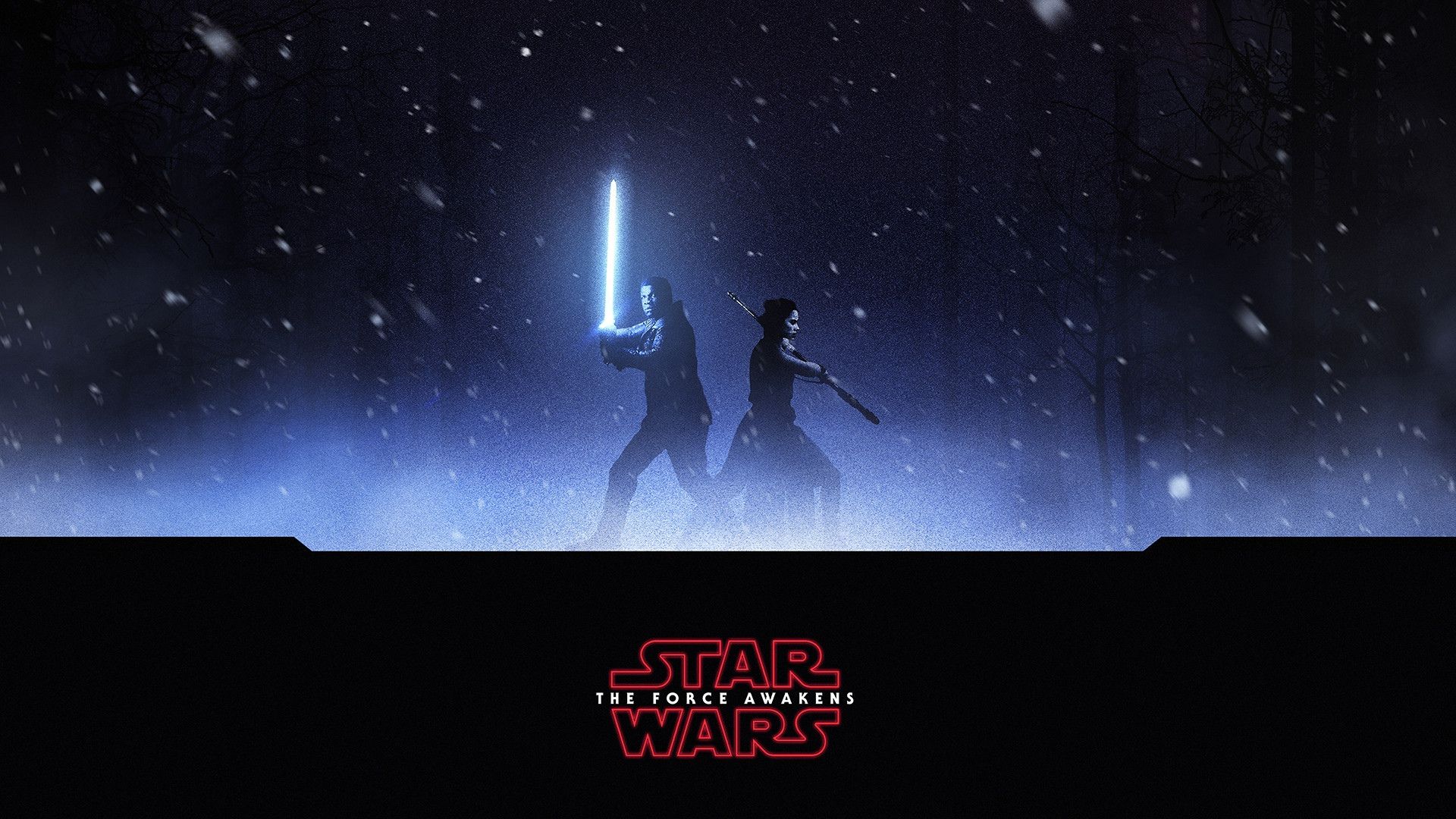 Star Wars Lightsaber Duel Wallpaper