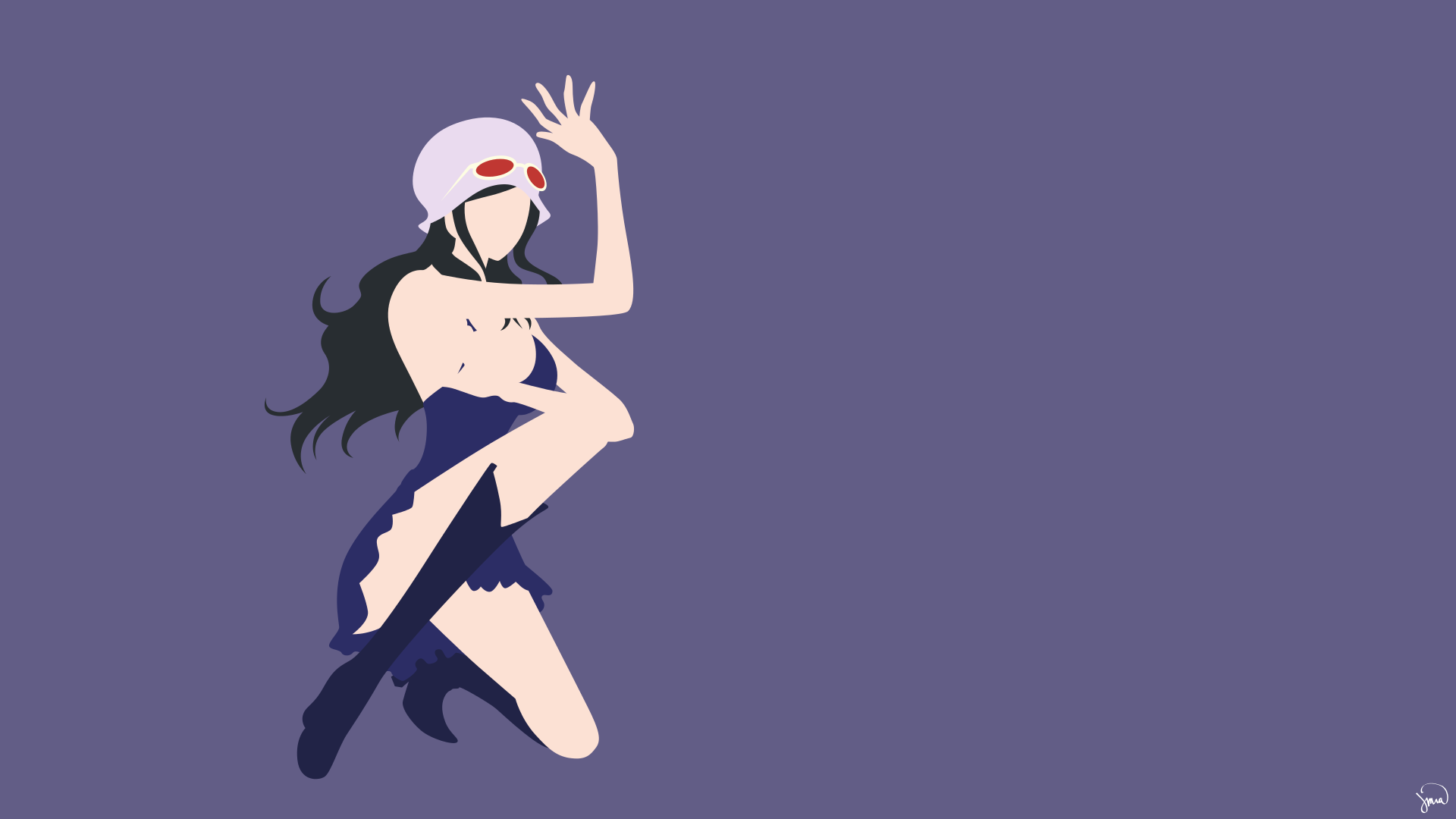 One Piece Robin Minimalist Wallpapers - Wallpaper Cave.